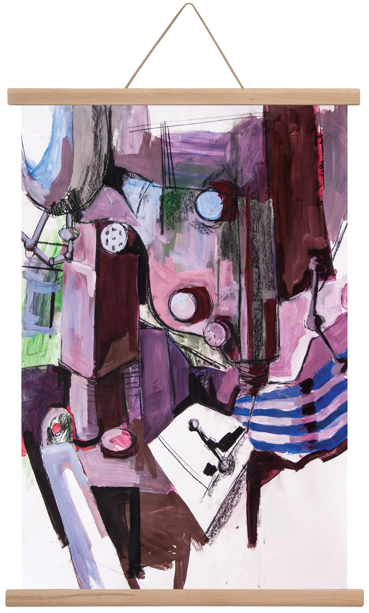 Műhelyszeglet, 40x60 cm (40x60 cm), Tölgy akasztó