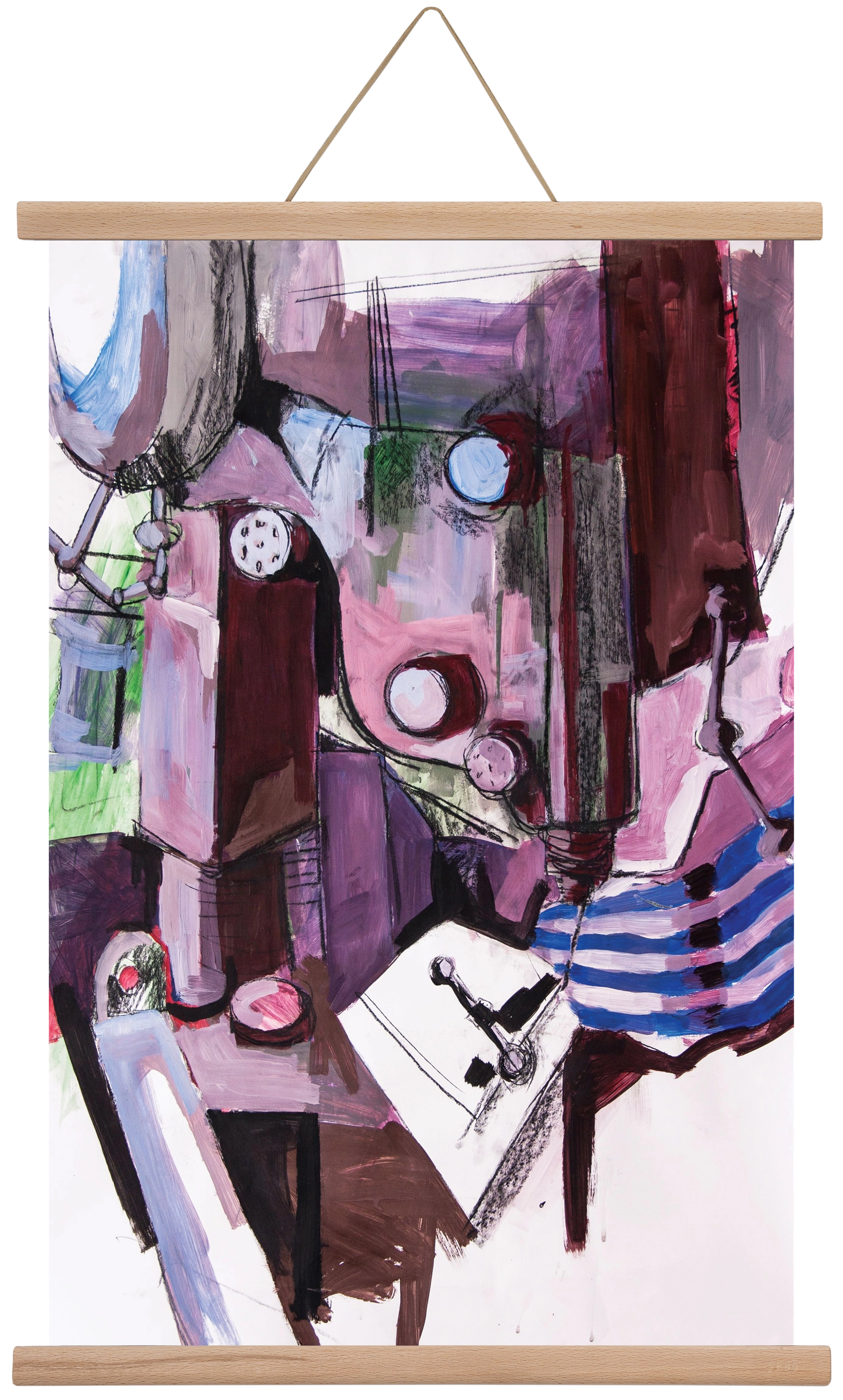 Műhelyszeglet, 40x60 cm (40x60 cm), Tölgy akasztó