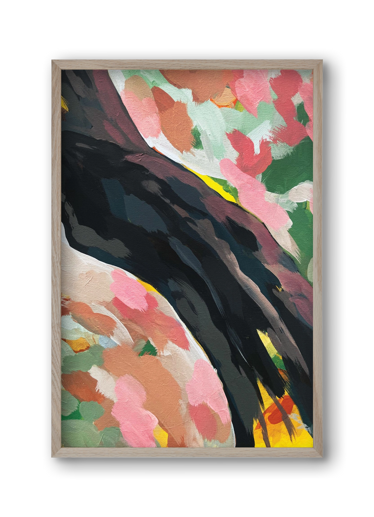 Térmetszet, 30x45 cm (30x45 cm), Tölgy keret