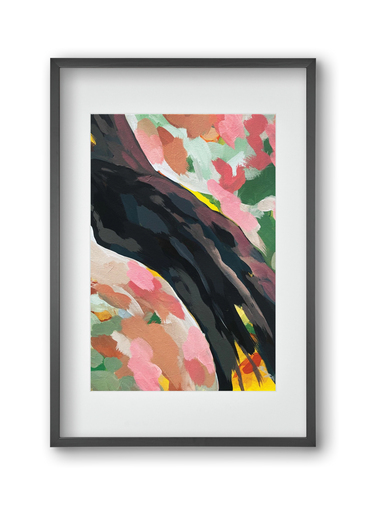 Térmetszet, 30x45 cm (20x30 cm), Fekete keret, paszpartuval