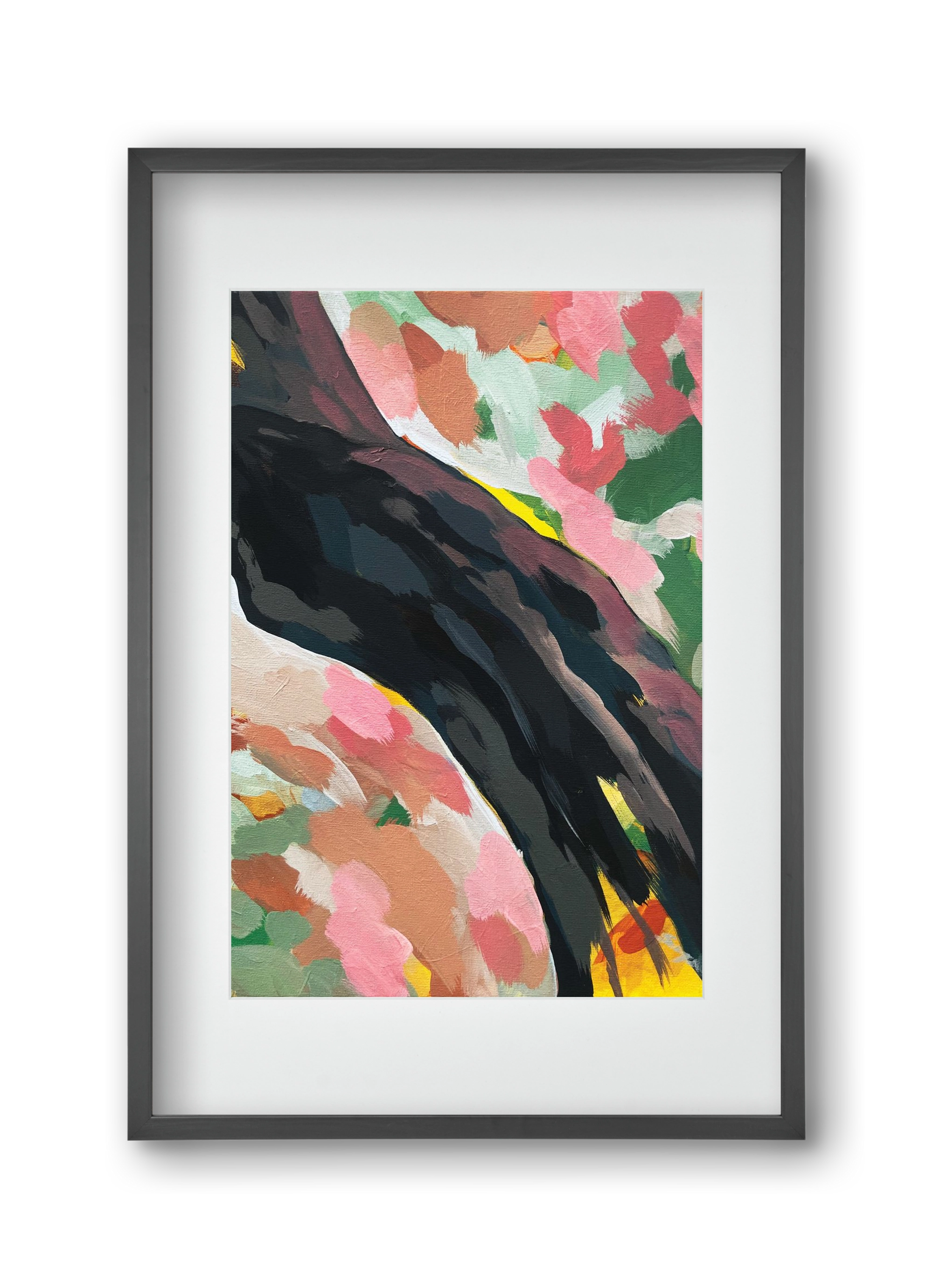 Térmetszet, 30x45 cm (20x30 cm), Fekete keret, paszpartuval