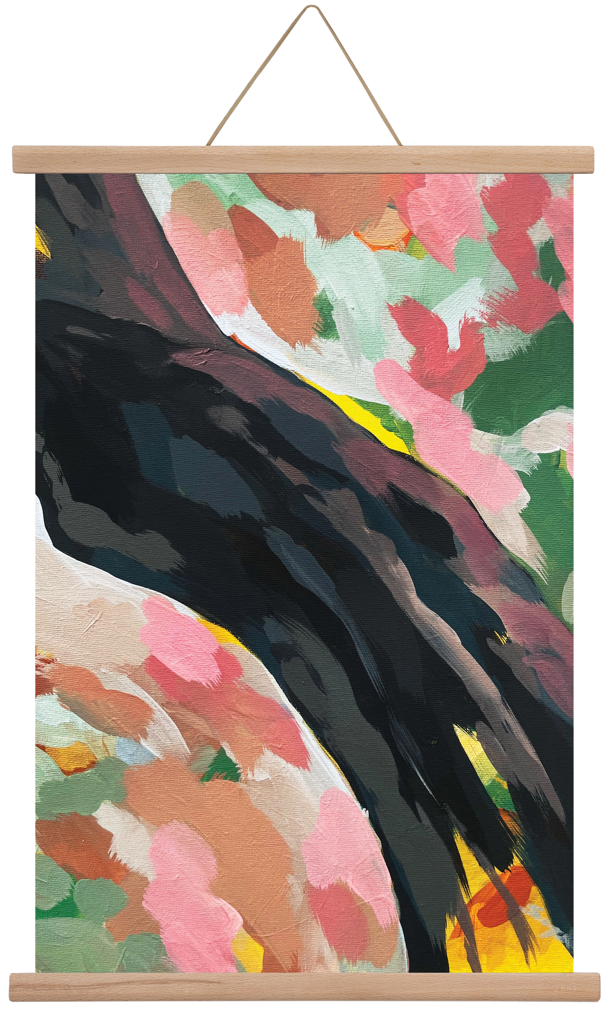 Térmetszet, 40x60 cm (40x60 cm), Tölgy akasztó