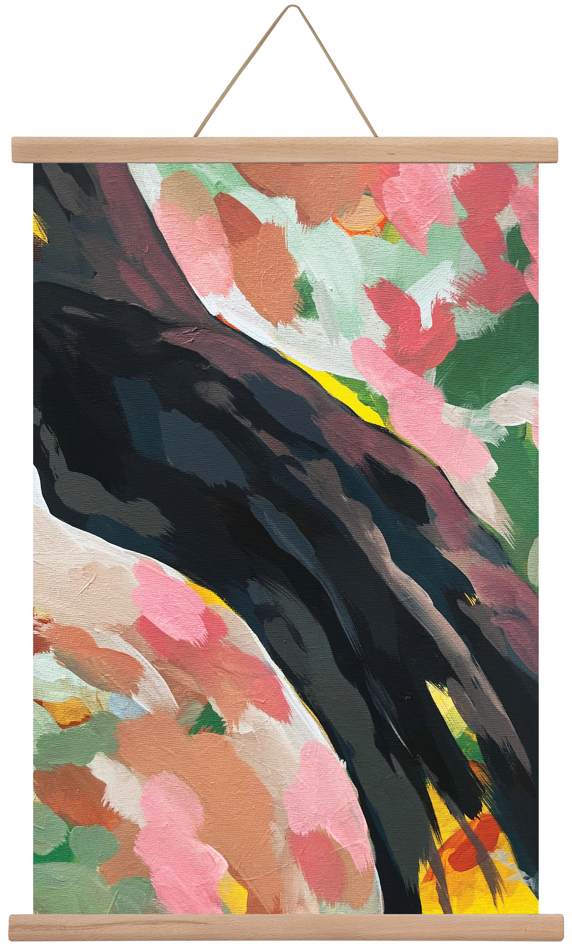 Térmetszet, 40x60 cm (40x60 cm), Tölgy akasztó