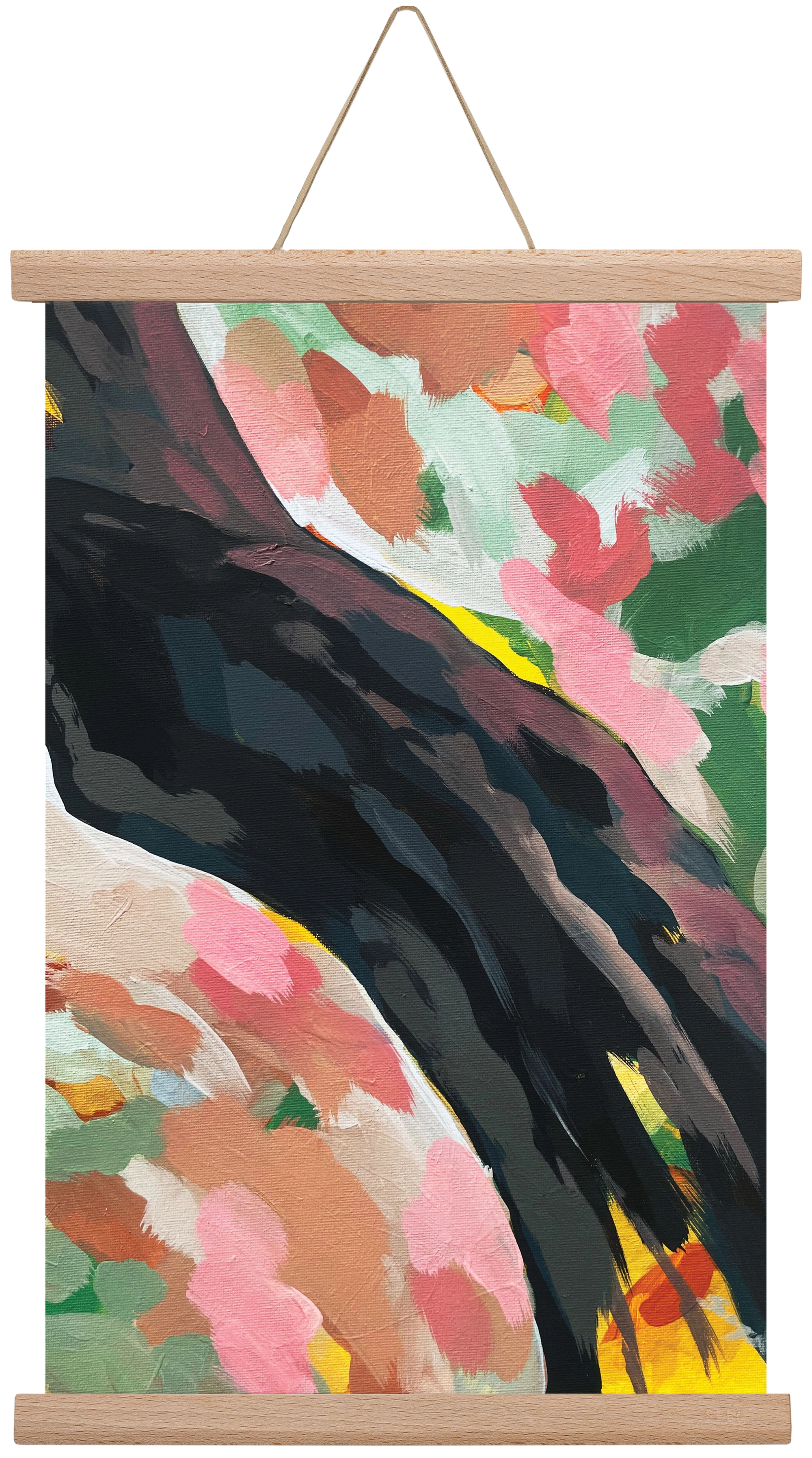 Térmetszet, 30x45 cm (30x45 cm), Tölgy akasztó