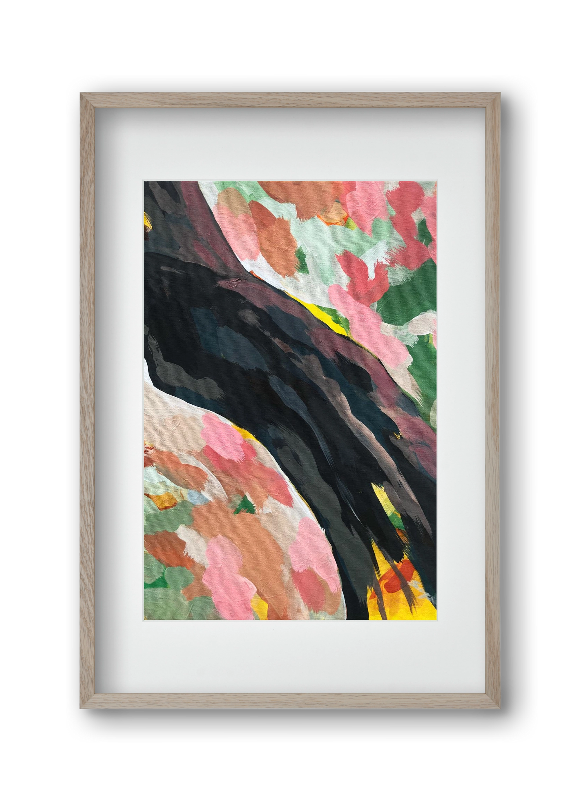 Térmetszet, 30x45 cm (20x30 cm), Tölgy keret, paszpartuval