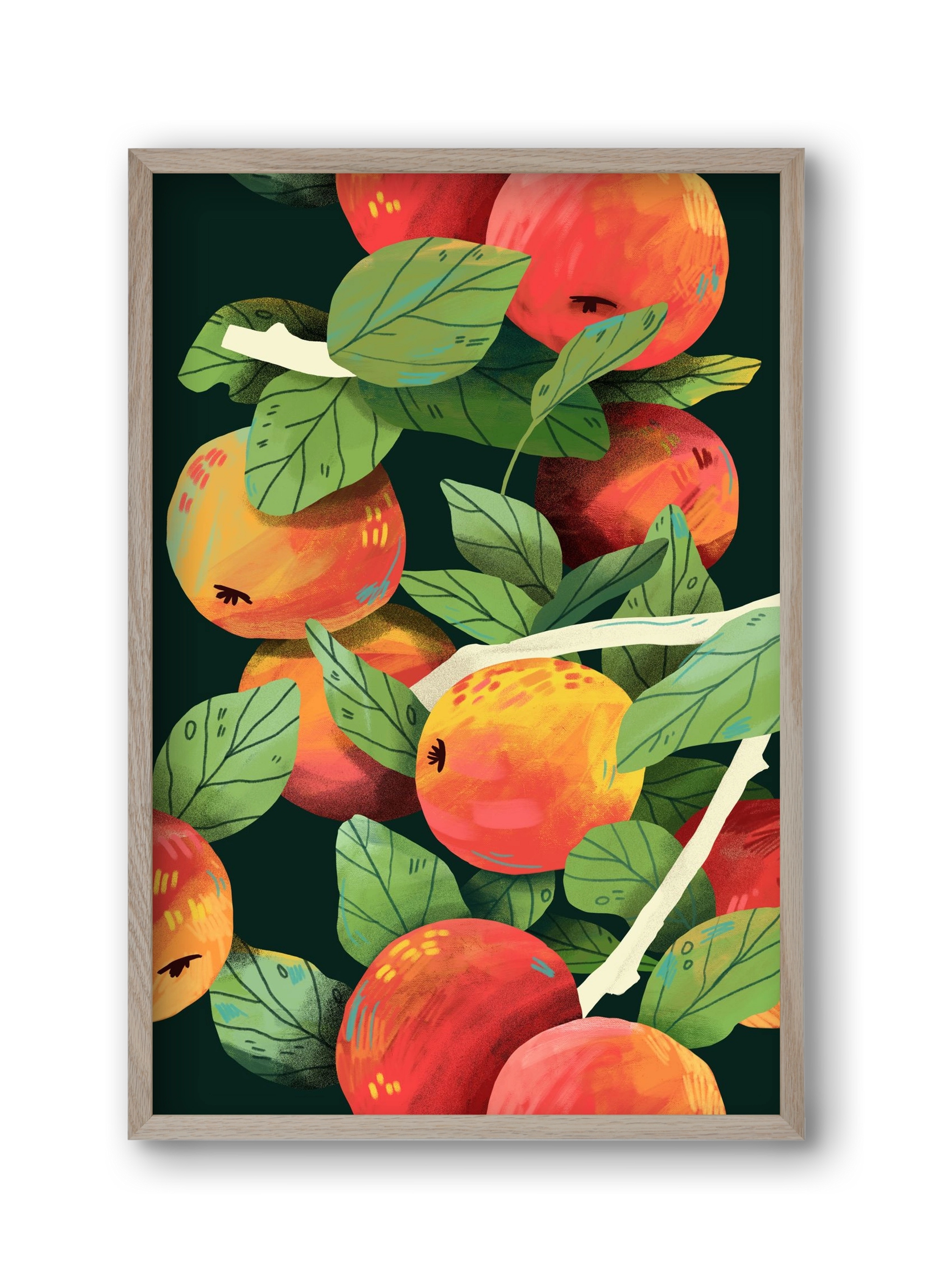 Almák, 30x45 cm (30x45 cm), Tölgy keret