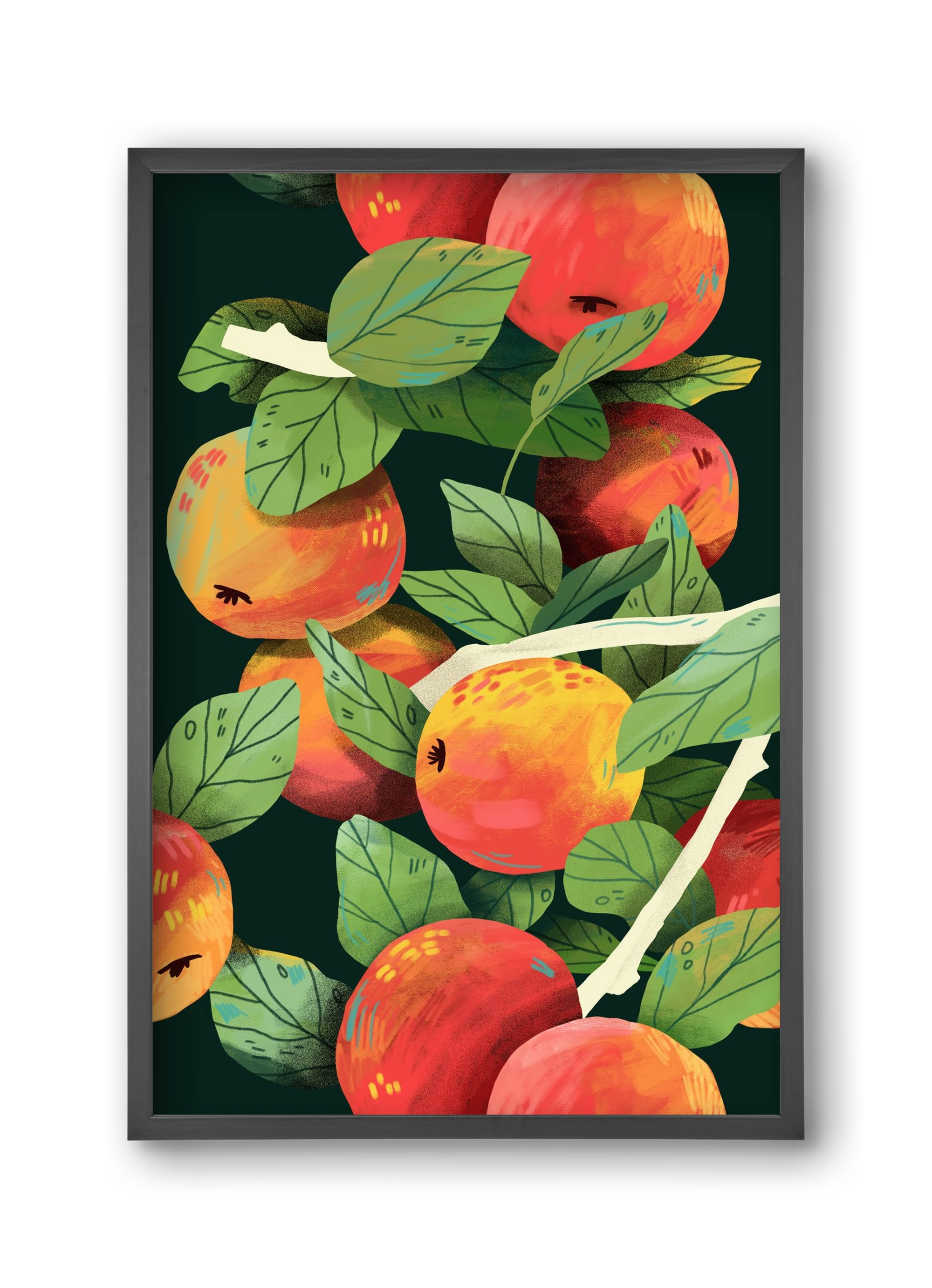 Almák, 30x45 cm (30x45 cm), Fekete keret