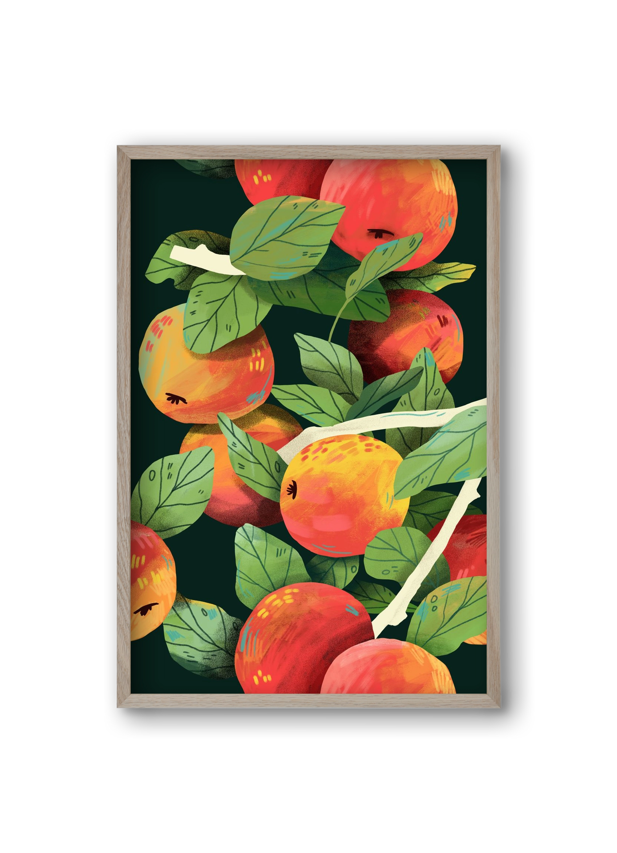 Almák, 20x30 cm (20x30 cm), Tölgy keret