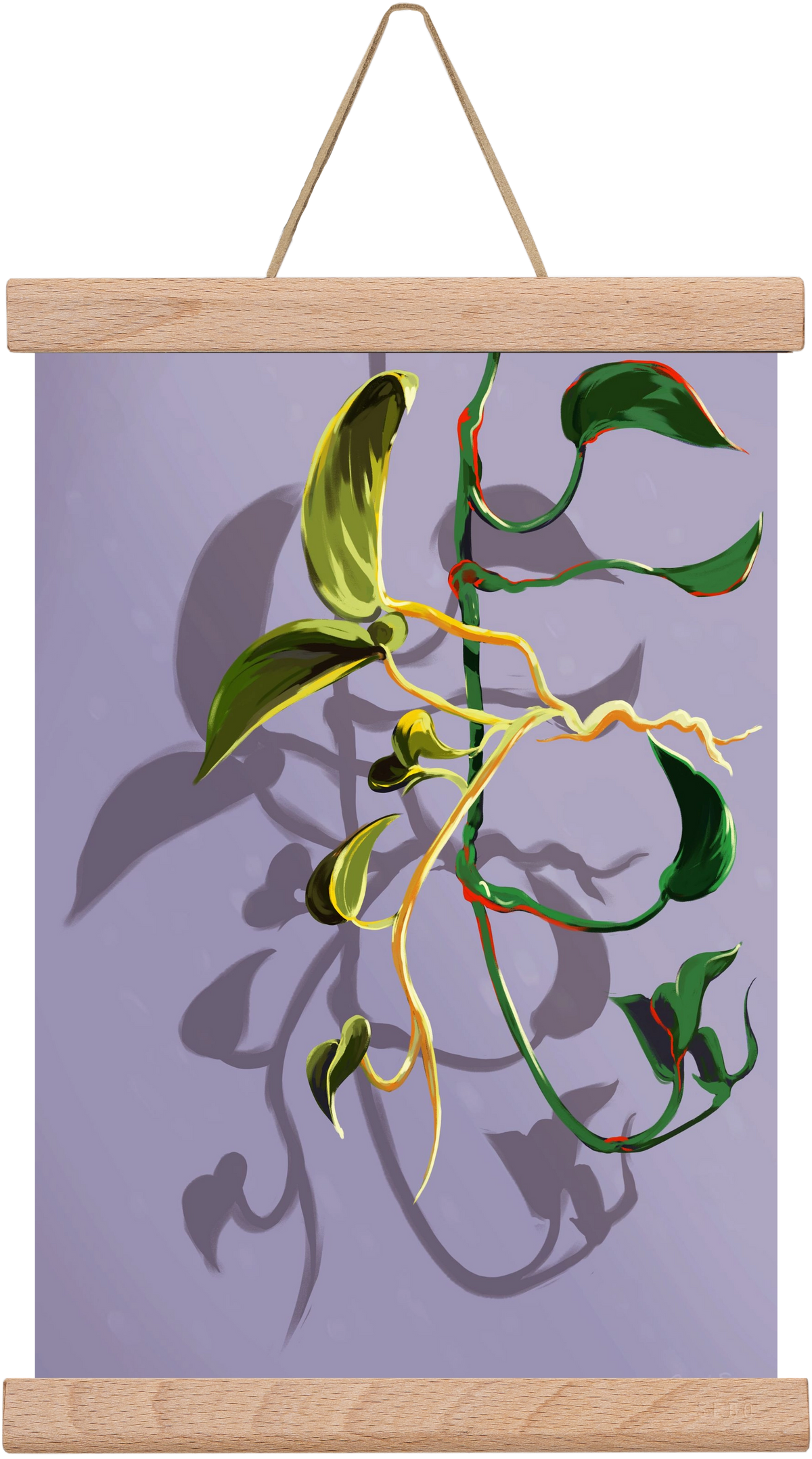 Útvonalak, 20x30 cm (20x30 cm), Tölgy akasztó