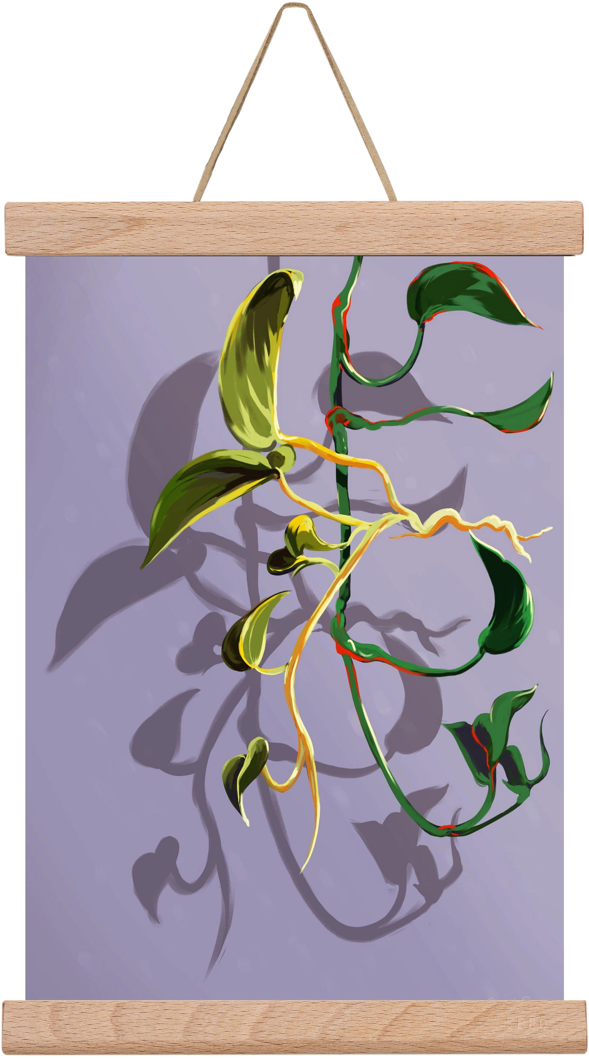 Útvonalak, 20x30 cm (20x30 cm), Tölgy akasztó