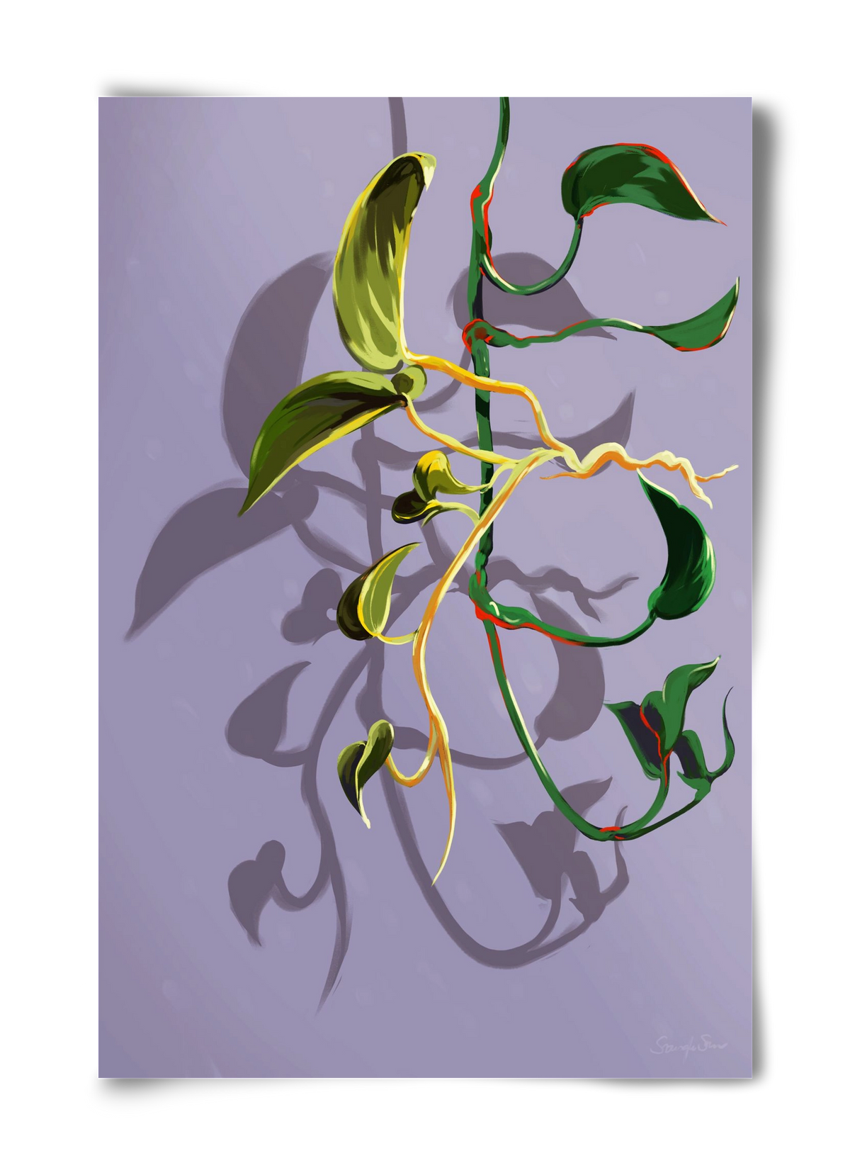 Útvonalak, 40x60 cm, Keret nélkül