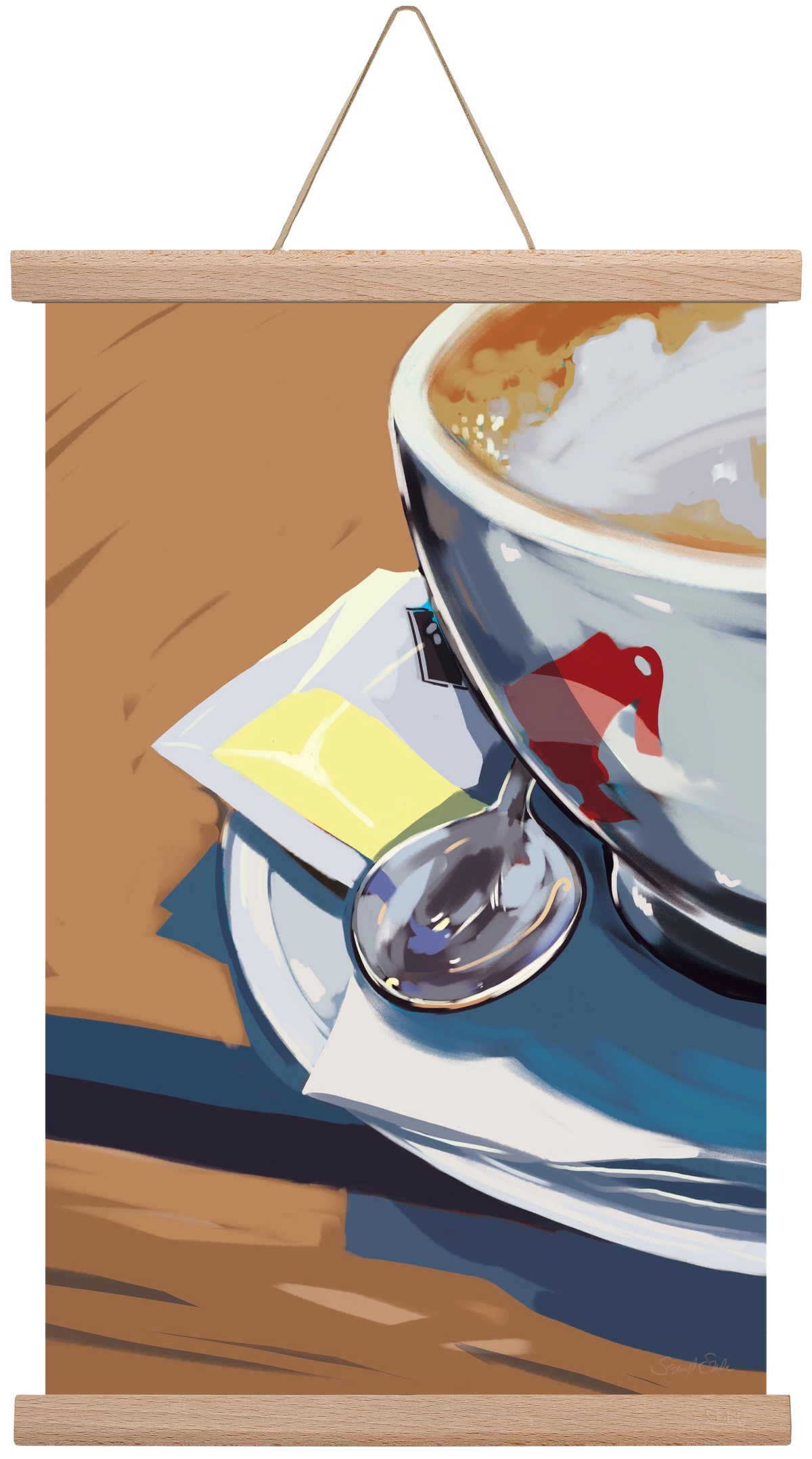 Julius, 30x45 cm (30x45 cm), Tölgy akasztó