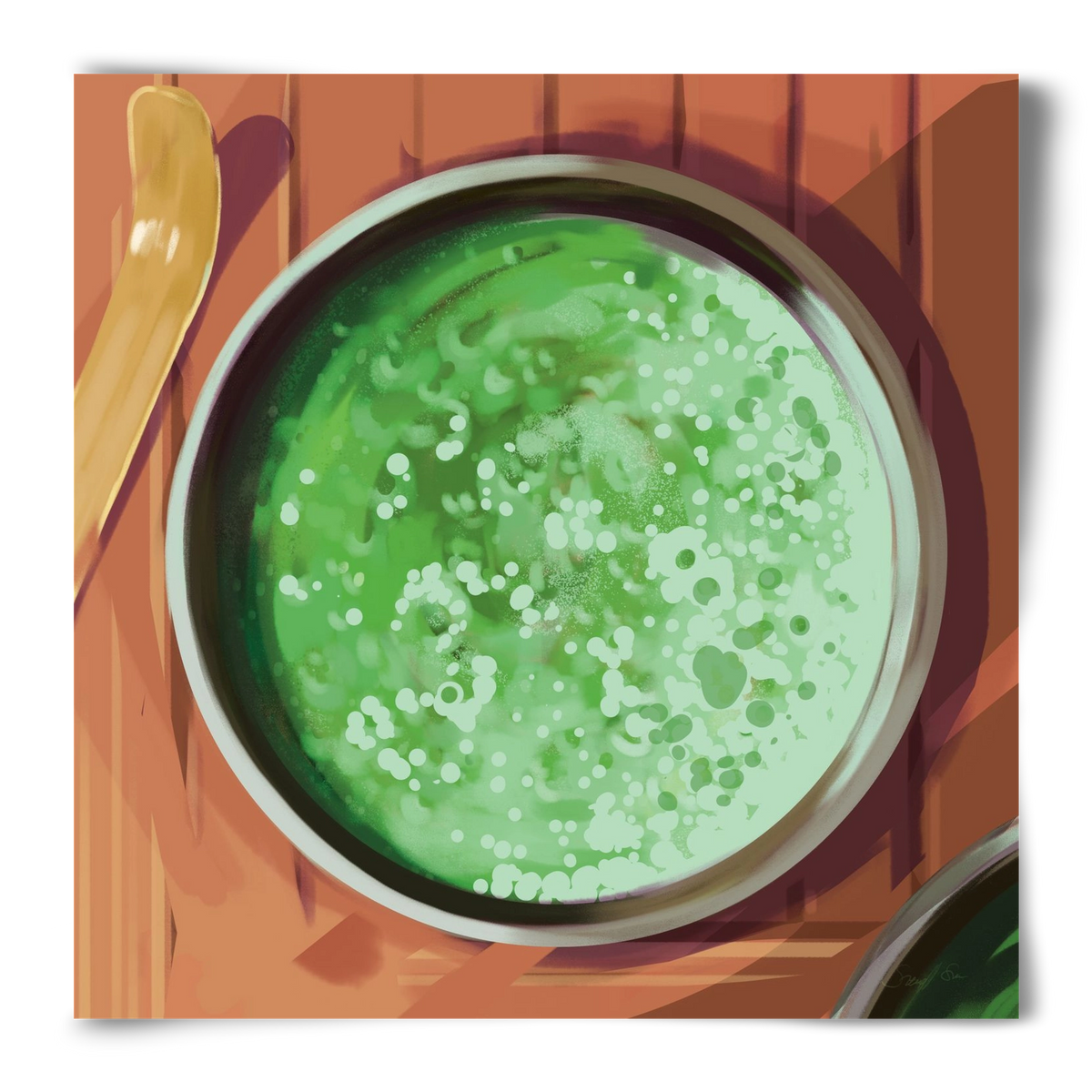 Matcha, 50x50 cm, Keret nélkül