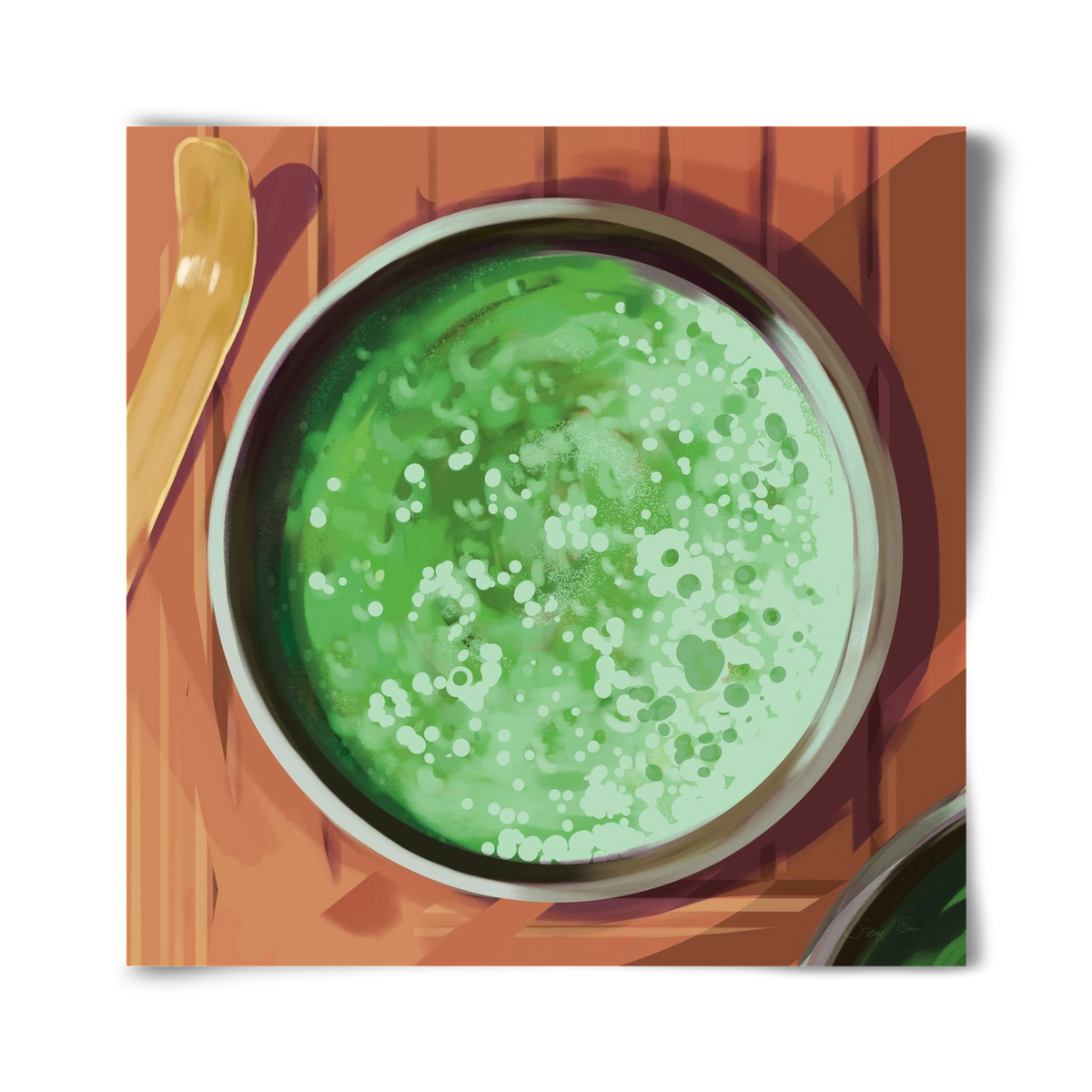 Matcha, 40x40 cm, Keret nélkül
