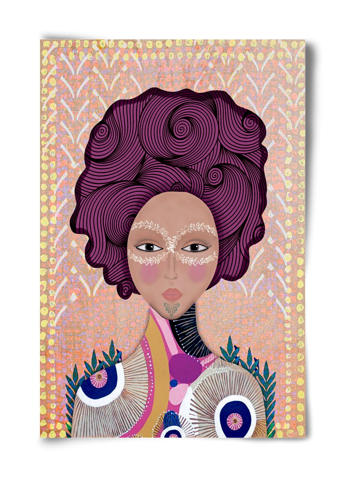 SOUL GUARDIAN, 40x60 cm, Keret nélkül