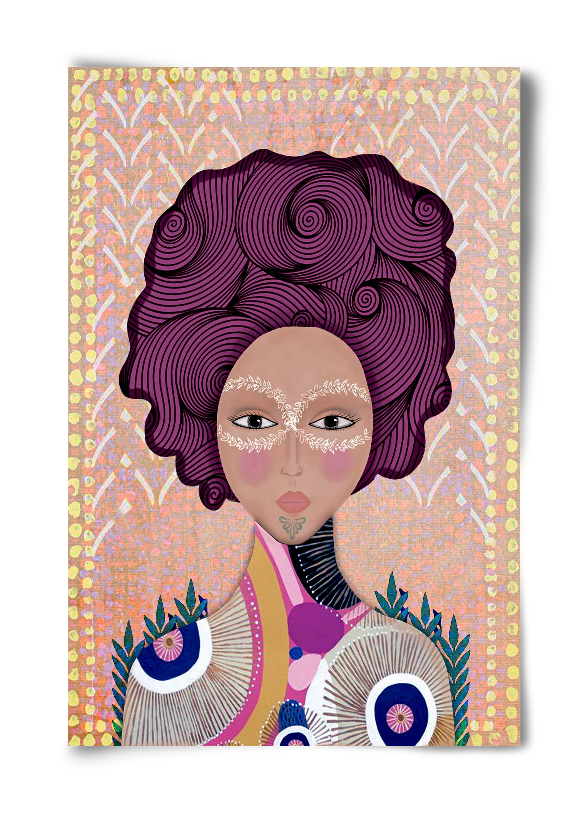 SOUL GUARDIAN, 40x60 cm, Keret nélkül