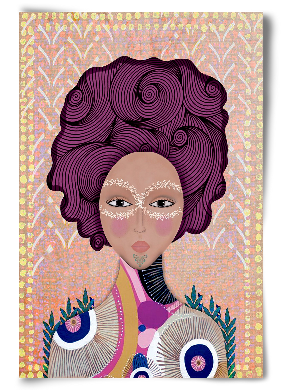 SOUL GUARDIAN, 60x90 cm, Keret nélkül