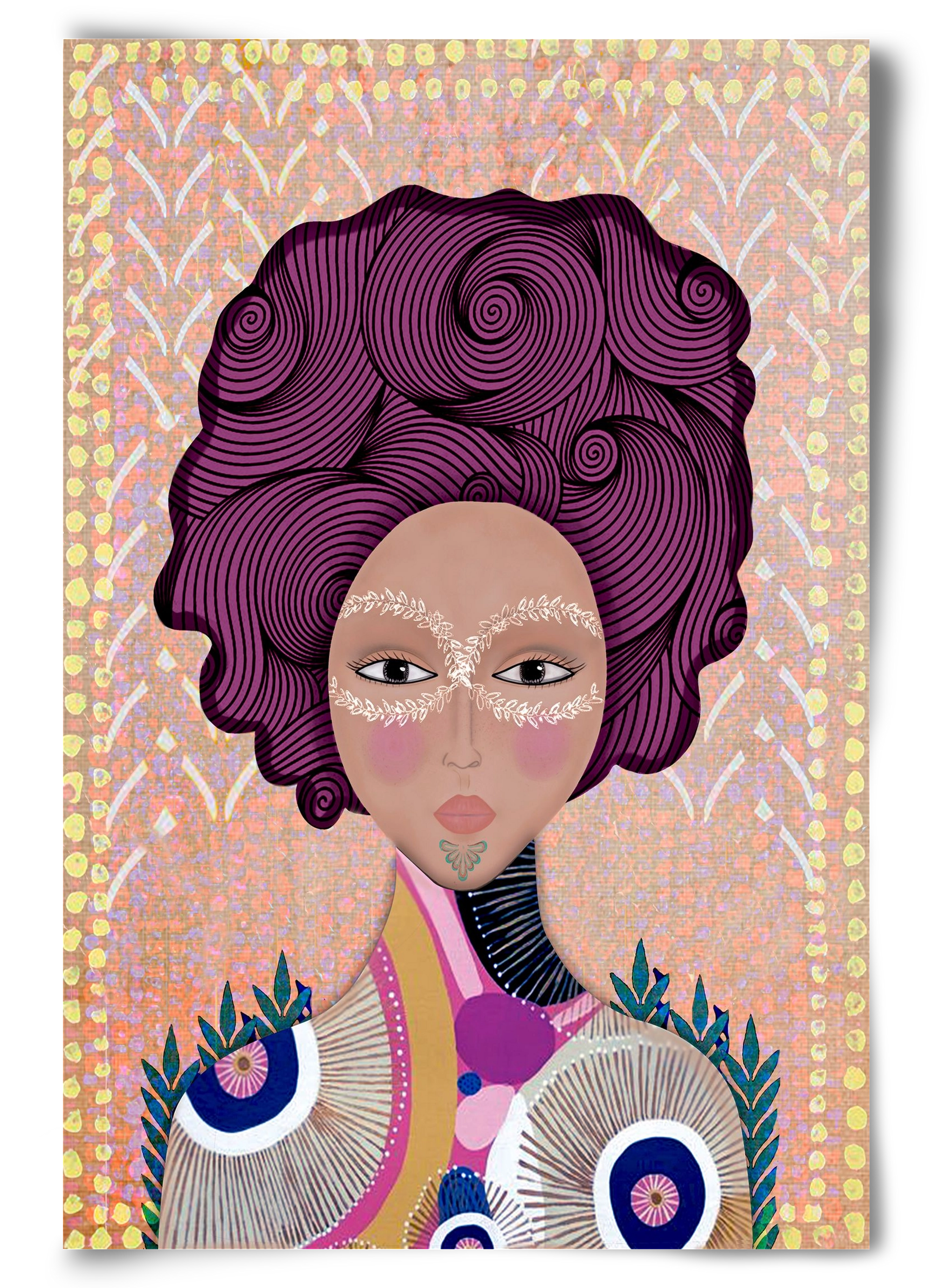 SOUL GUARDIAN, 60x90 cm, Keret nélkül