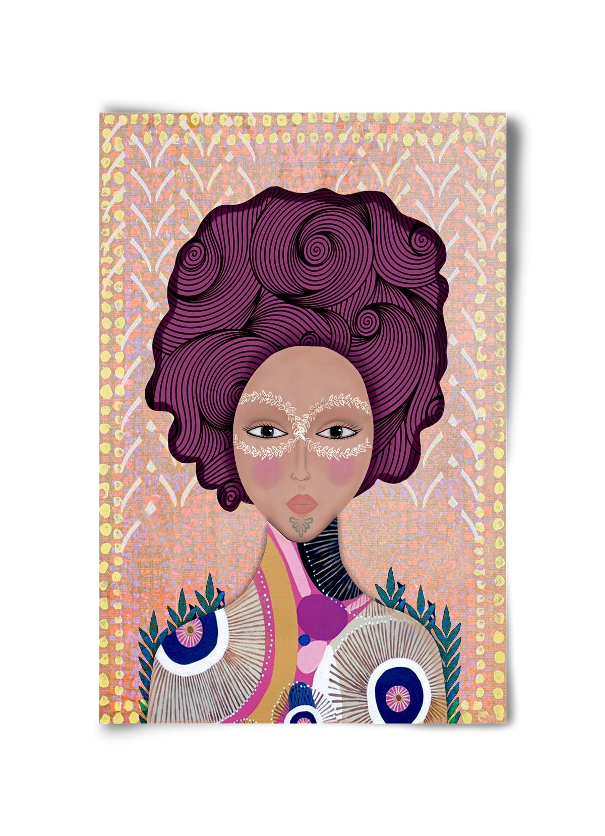 SOUL GUARDIAN, 30x45 cm, Keret nélkül