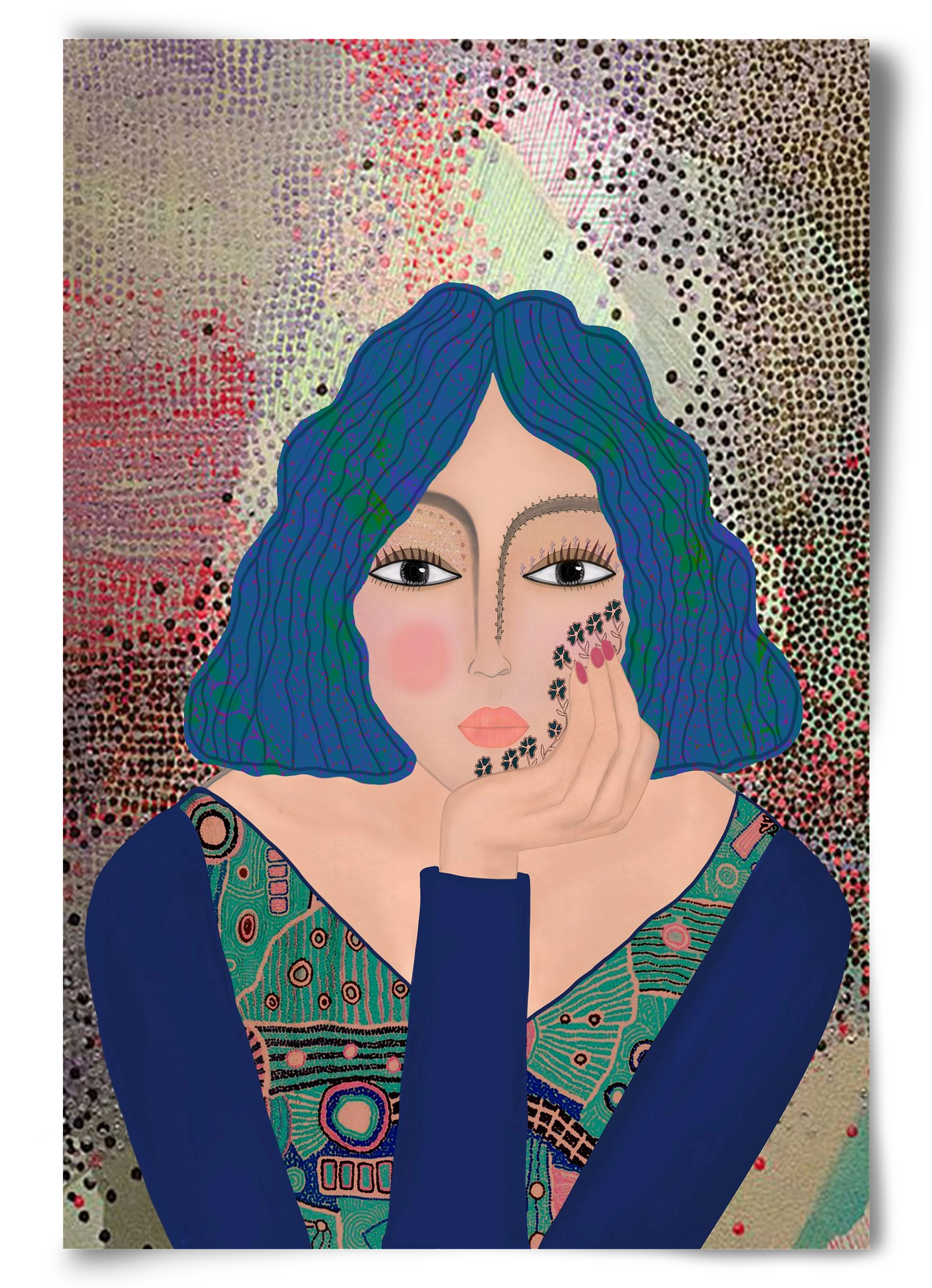 LILA, 60x90 cm, Keret nélkül