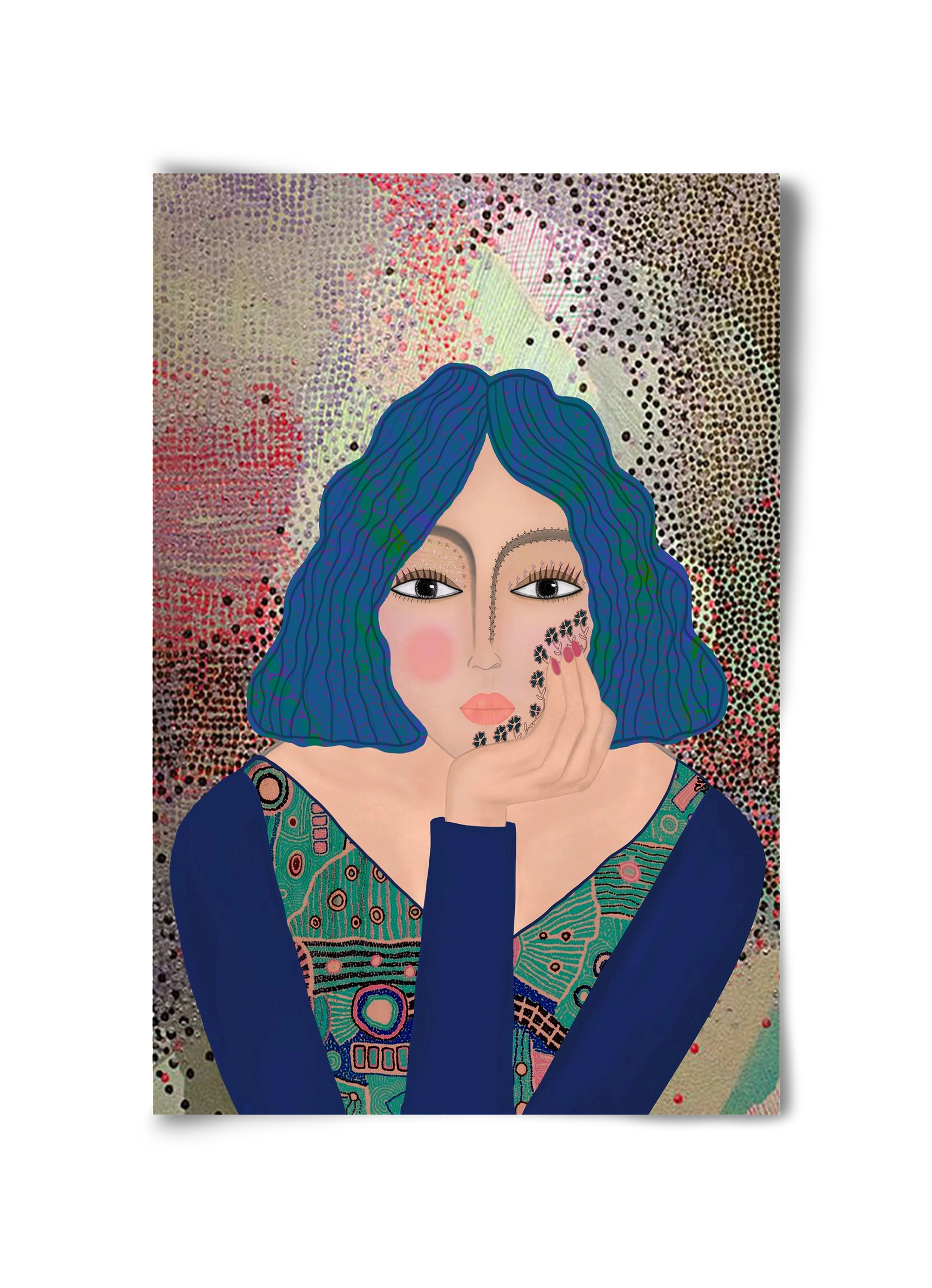 LILA, 30x45 cm, Keret nélkül