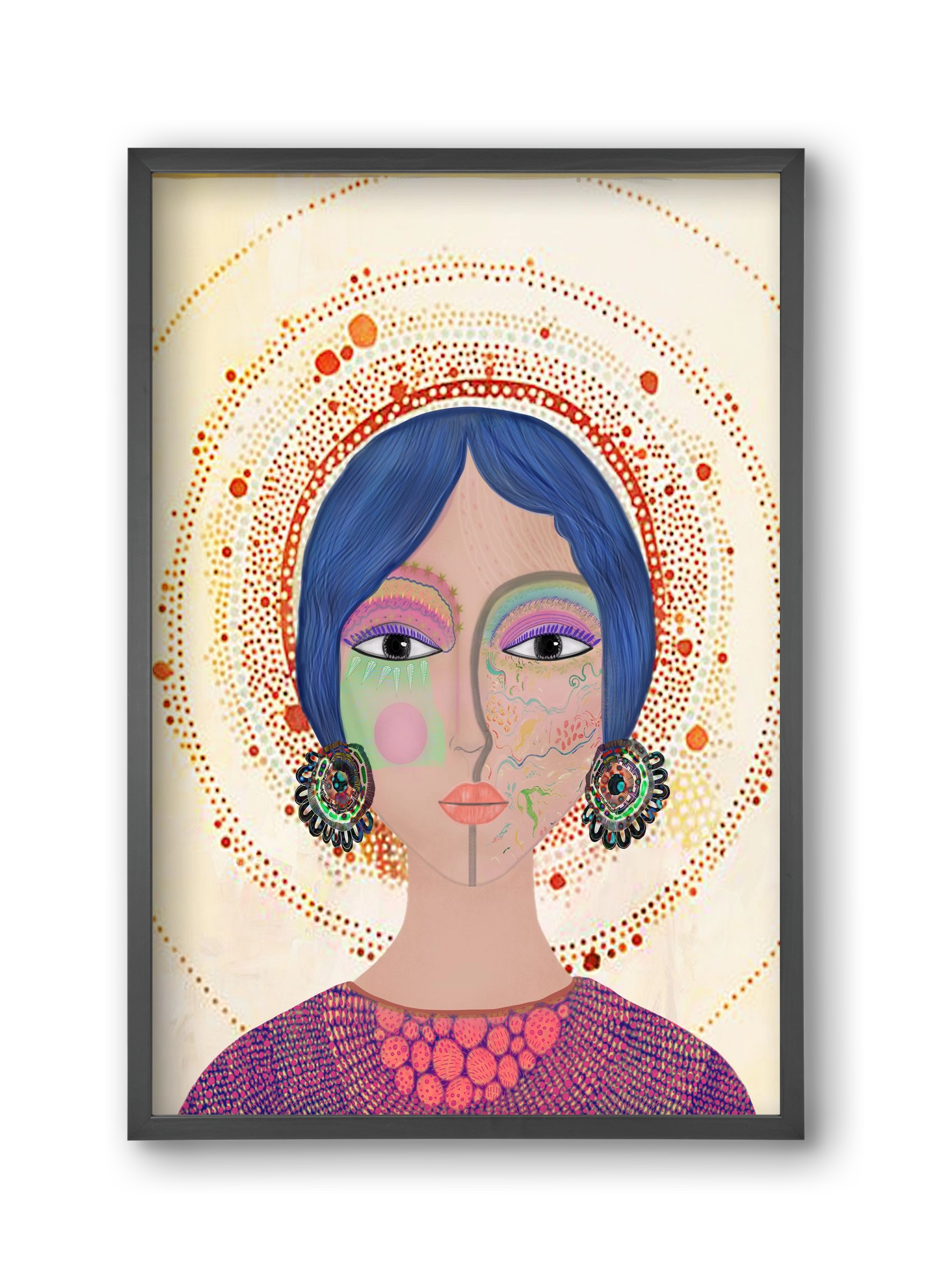 Ethereal Dreams, 30x45 cm (30x45 cm), Fekete keret