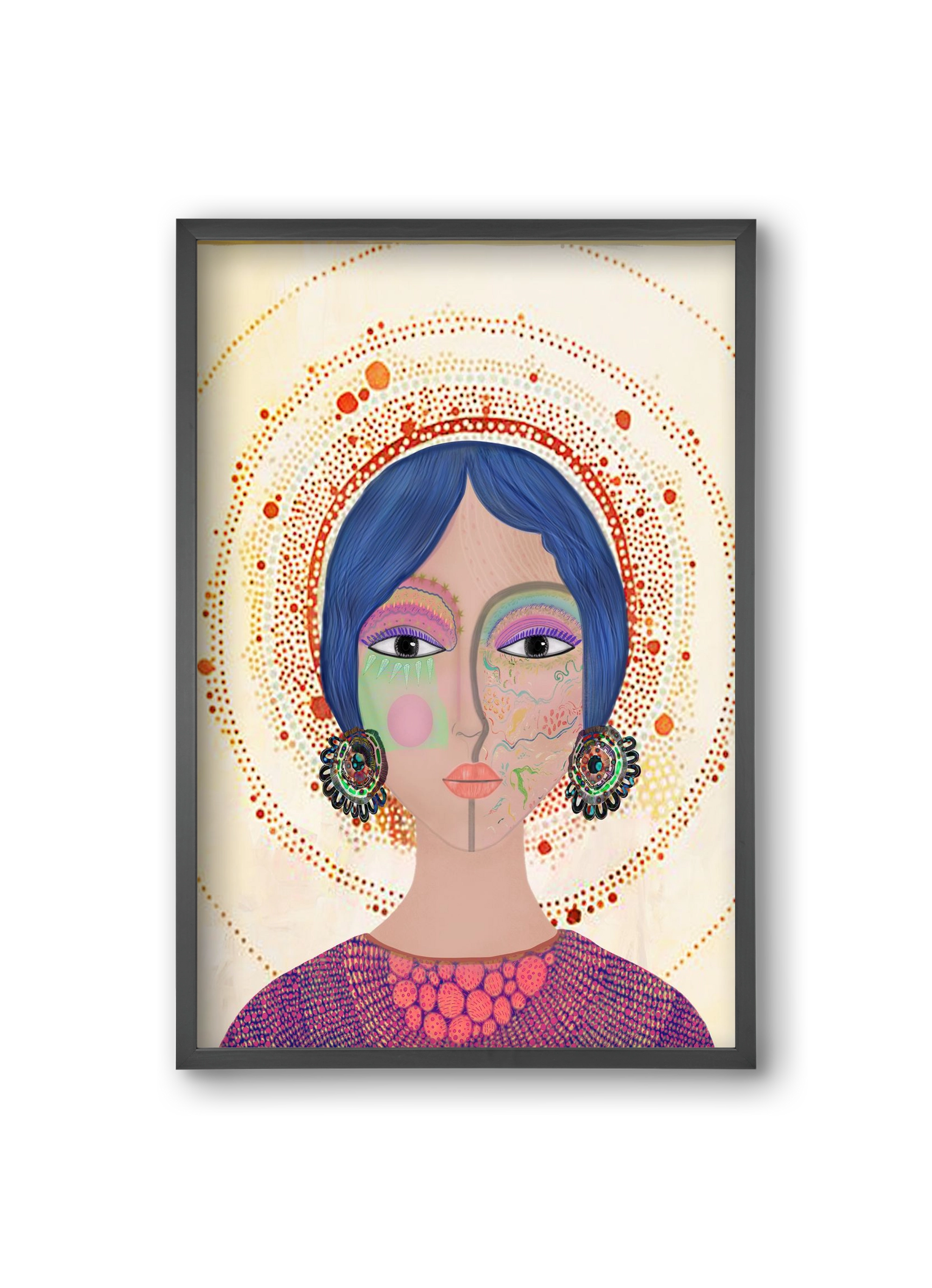 Ethereal Dreams, 20x30 cm (20x30 cm), Fekete keret