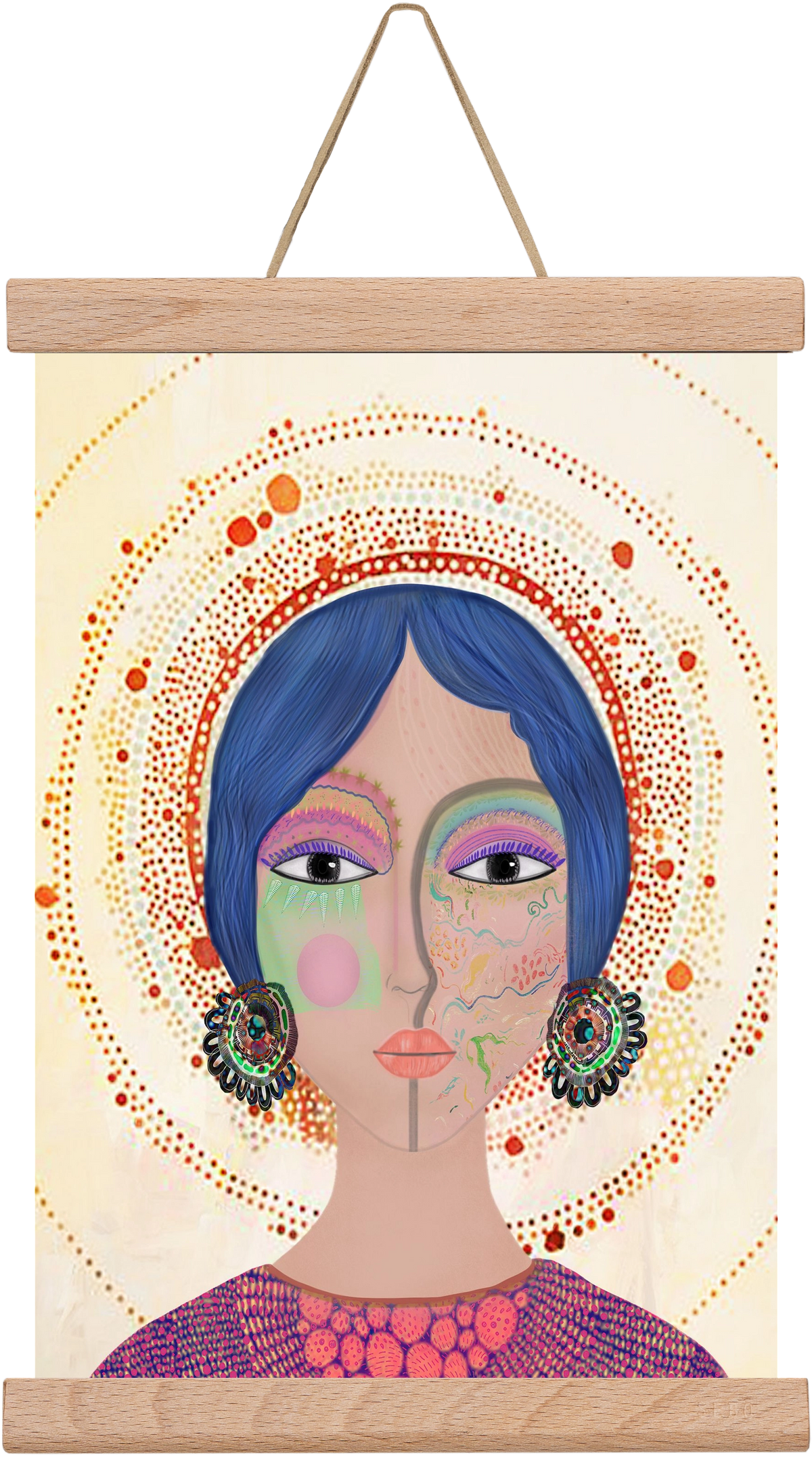 Ethereal Dreams, 20x30 cm (20x30 cm), Tölgy akasztó