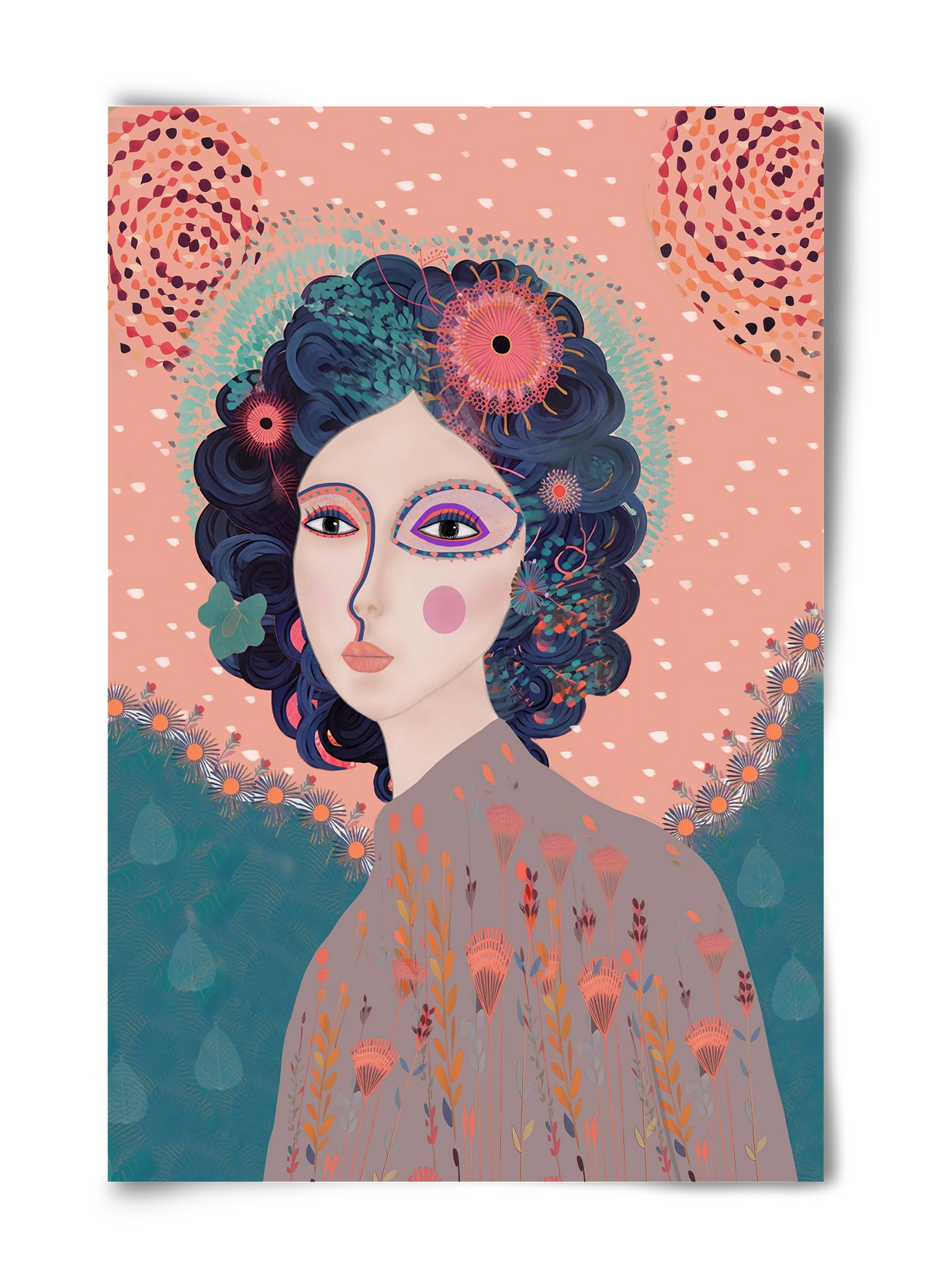 ELARA'S EXPLORATION, 40x60 cm, Keret nélkül