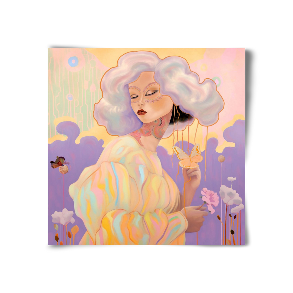 WHISPER OF ENCHANTMENT, 30x30 cm, Keret nélkül