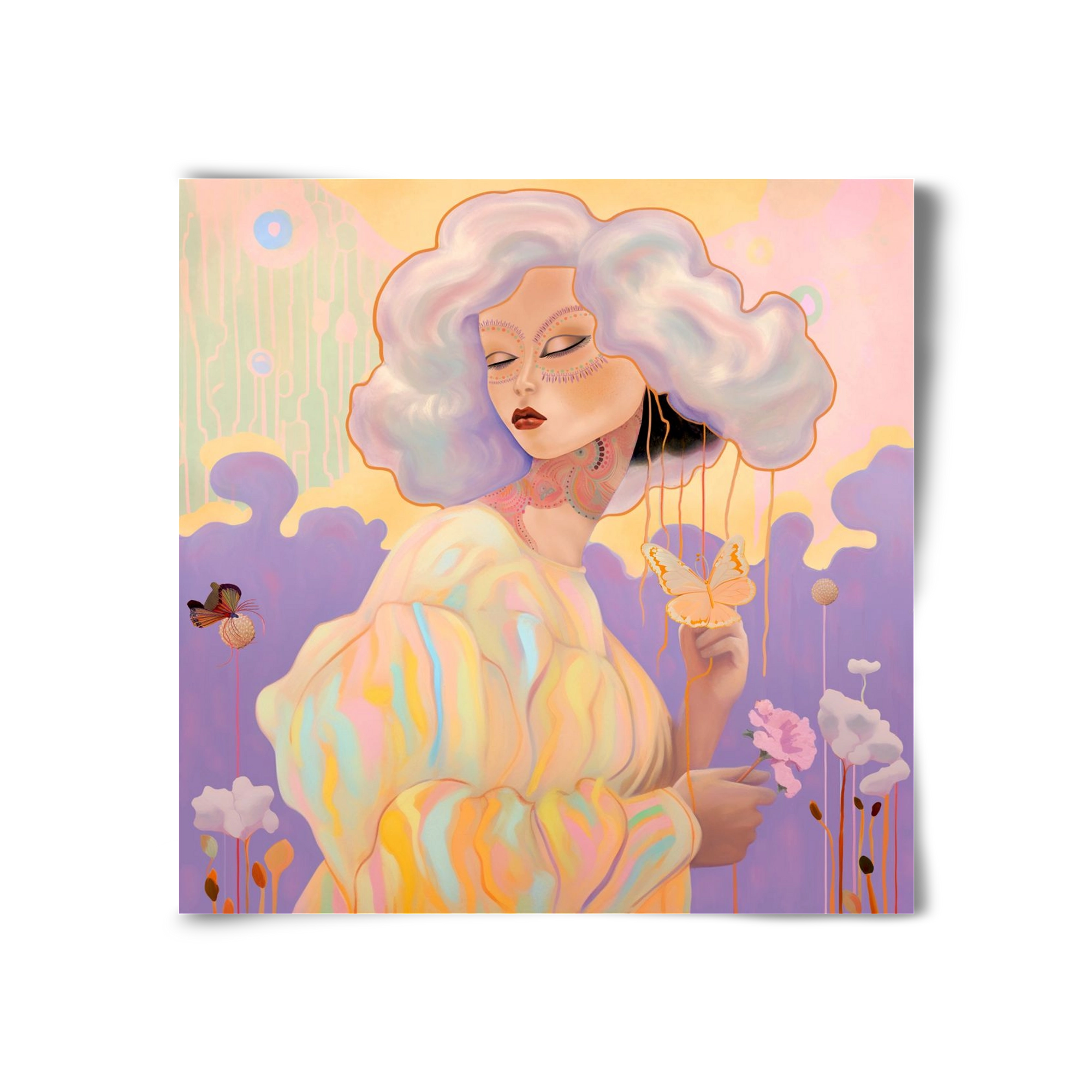 WHISPER OF ENCHANTMENT, 30x30 cm, Keret nélkül