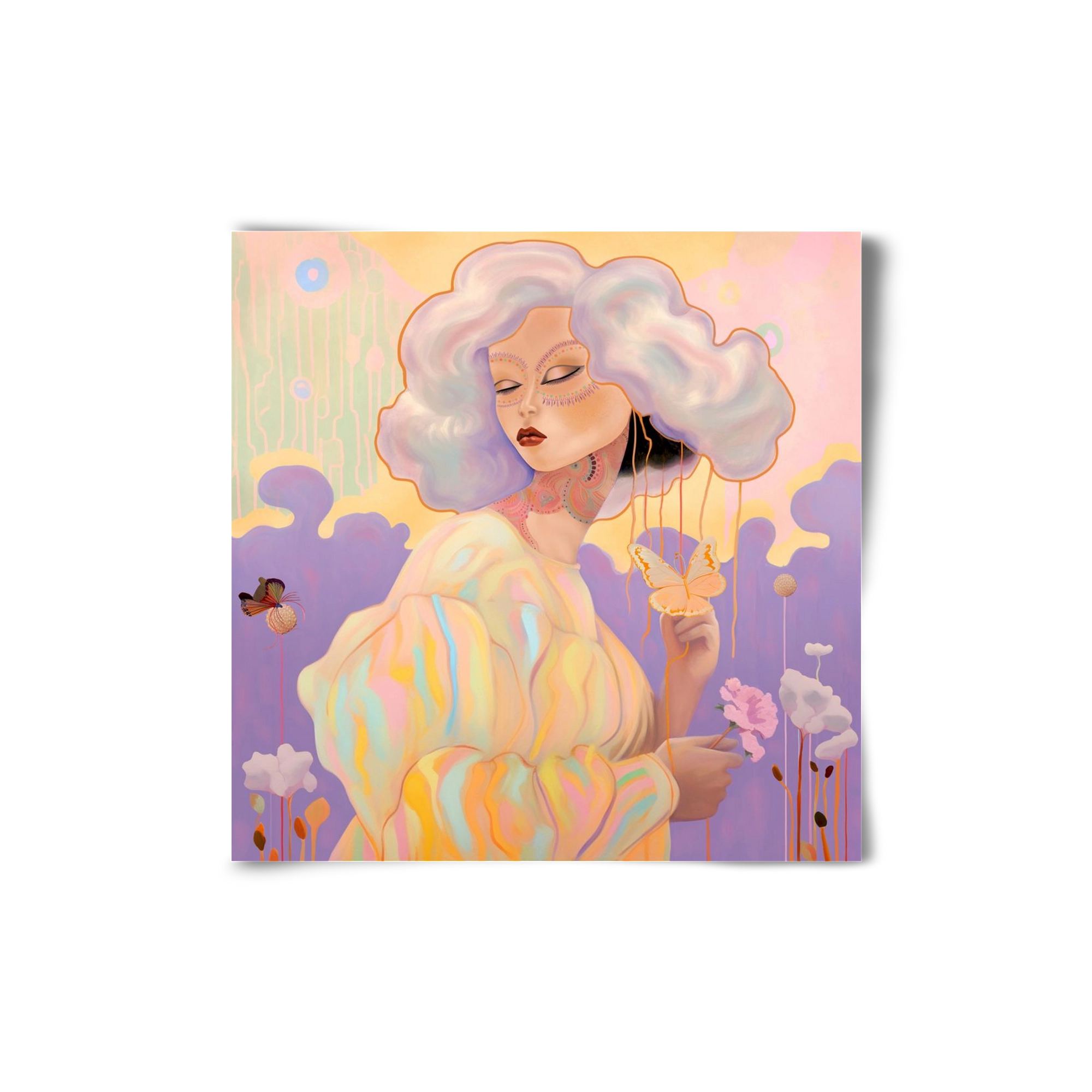 WHISPER OF ENCHANTMENT, 20x20 cm, Keret nélkül