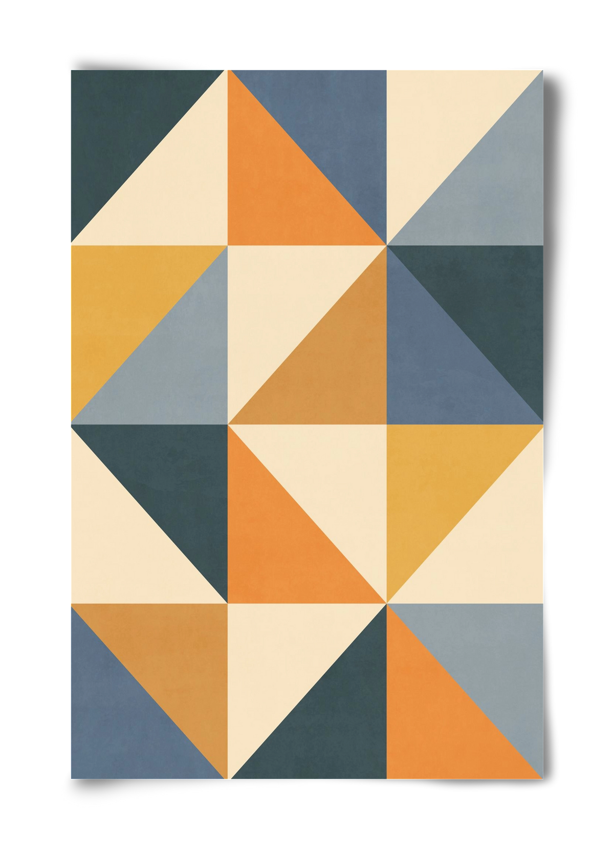 Triangle Composition 01, 40x60 cm, Keret nélkül