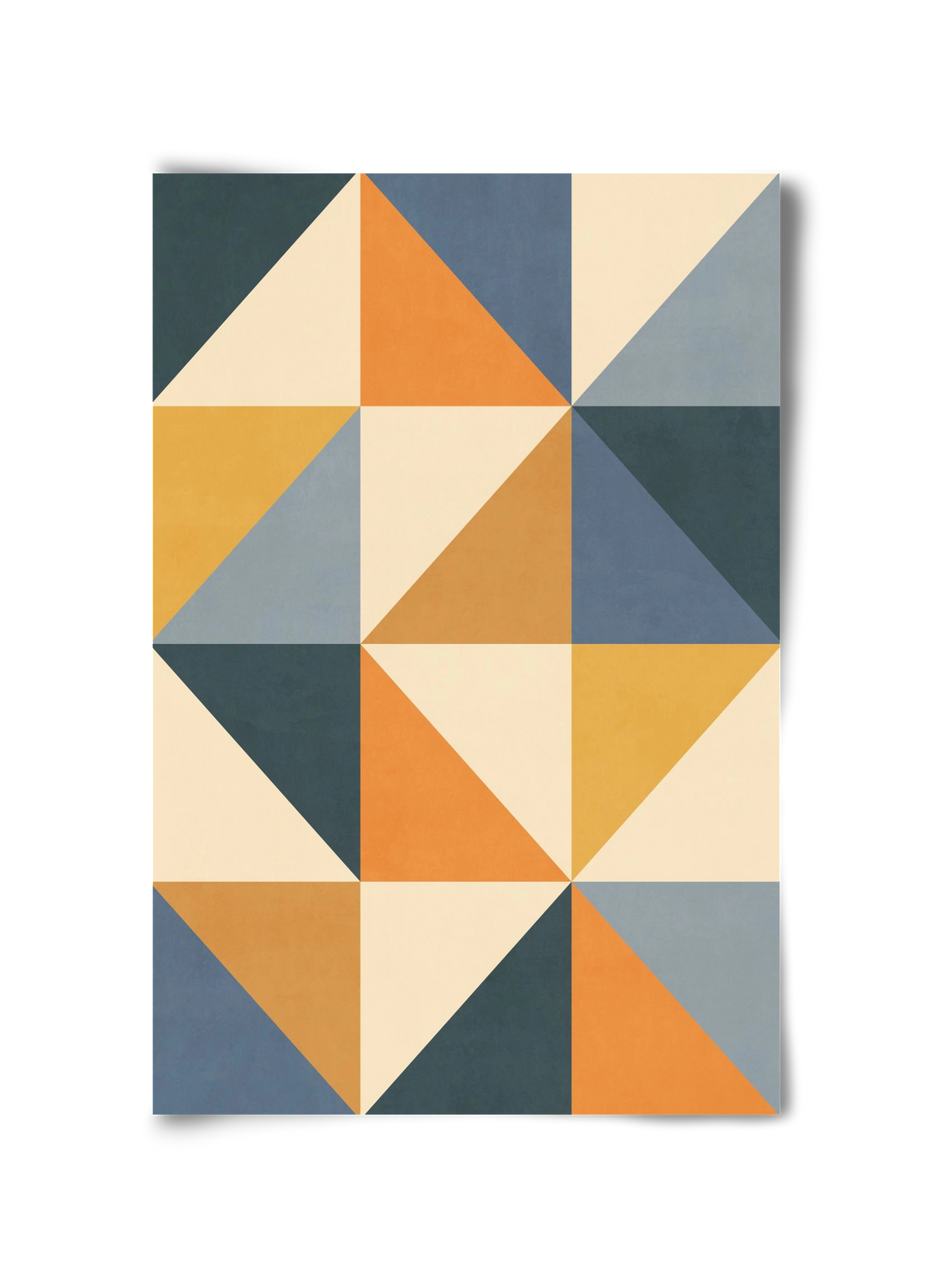 Triangle Composition 01, 30x45 cm, Keret nélkül