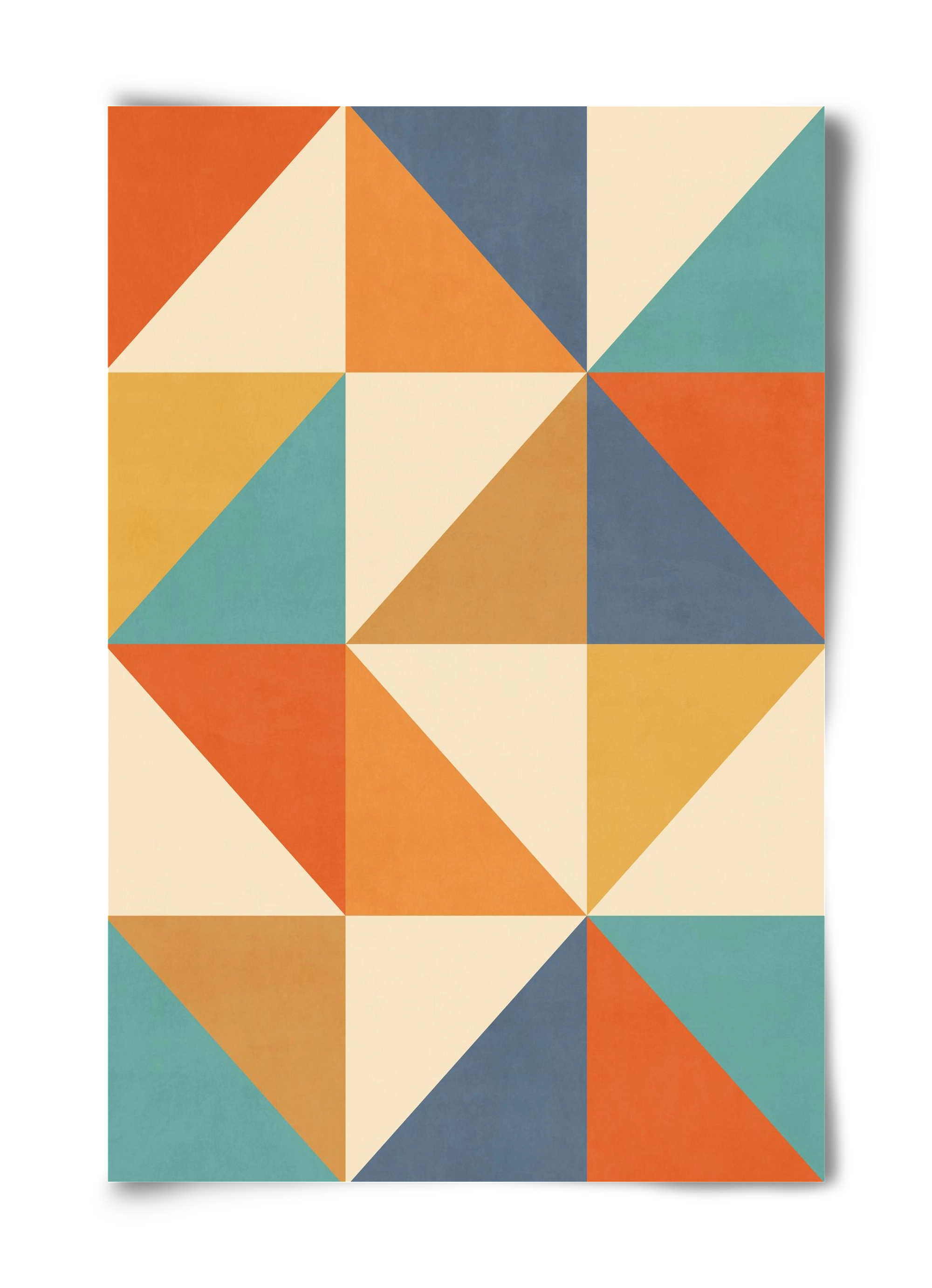 Triangle Composition 02, 40x60 cm, Keret nélkül