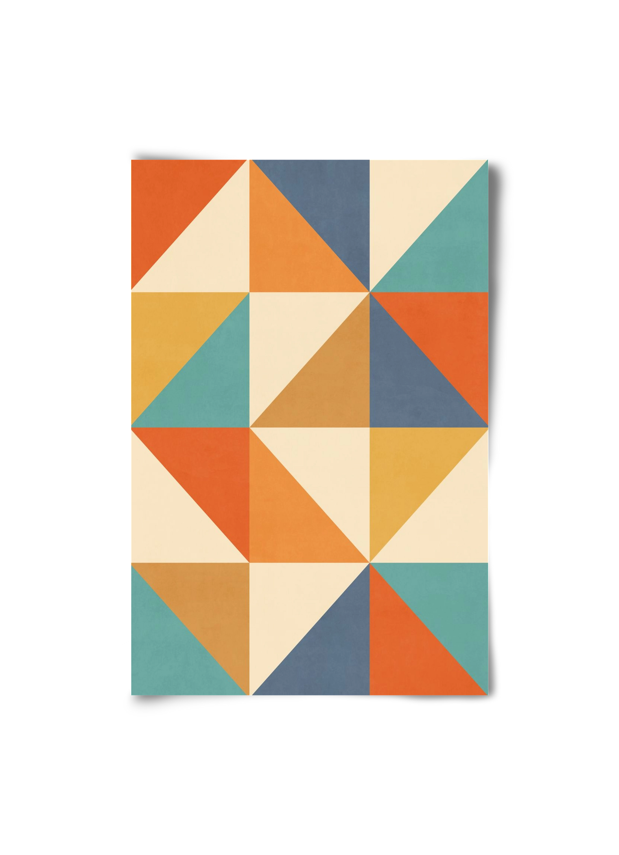 Triangle Composition 02, 20x30 cm, Keret nélkül