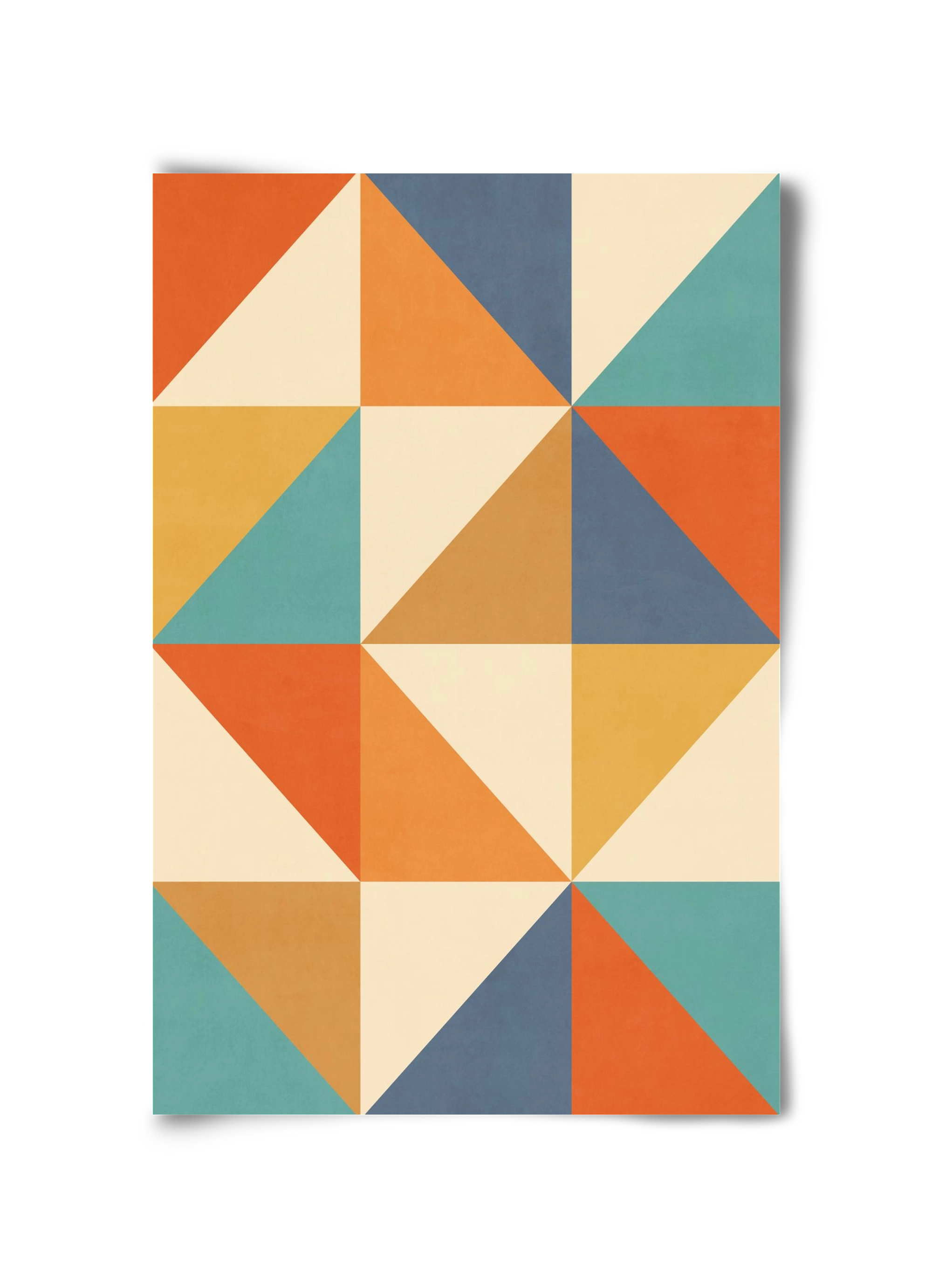 Triangle Composition 02, 30x45 cm, Keret nélkül