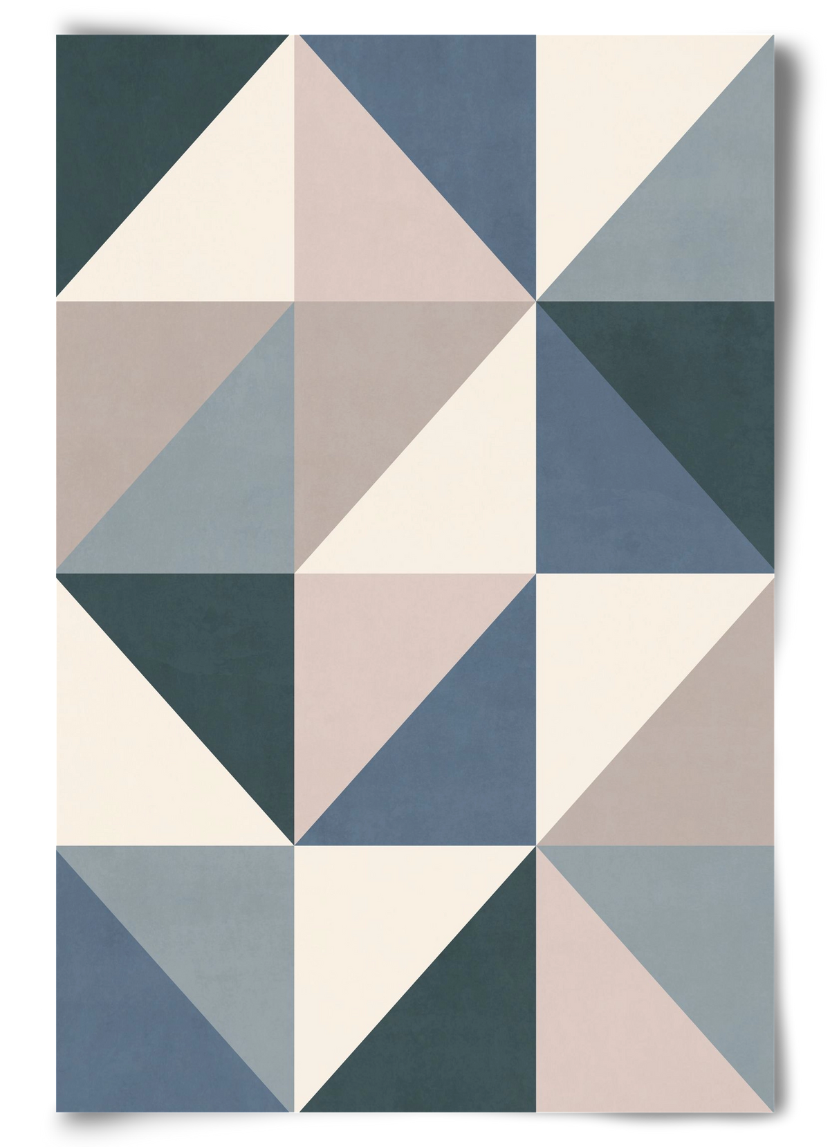 Triangle Composition 03, 60x90 cm, Keret nélkül