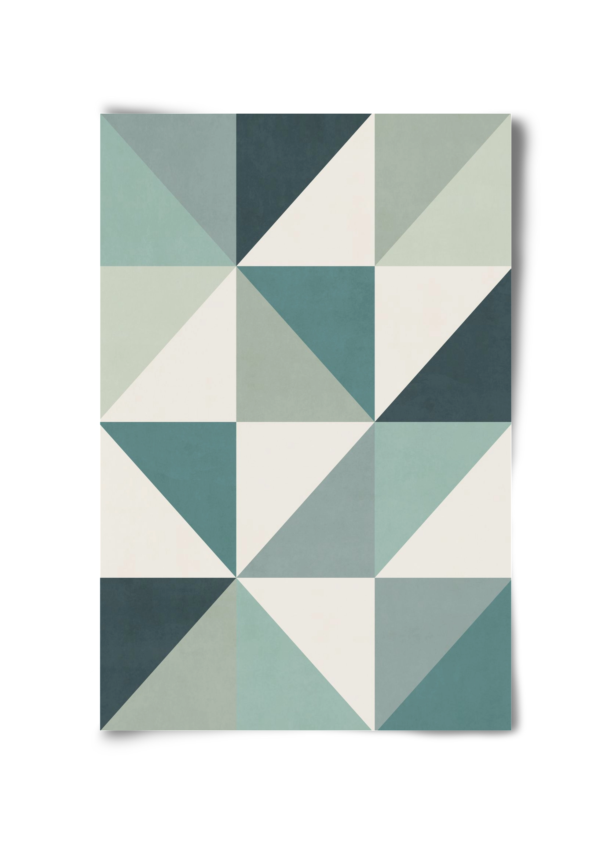 Triangle Composition 04, 30x45 cm, Keret nélkül