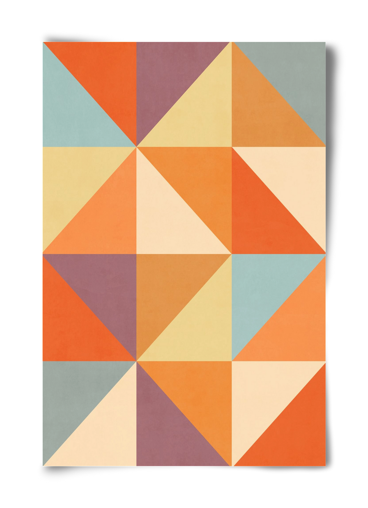 Triangle Composition 05, 40x60 cm, Keret nélkül