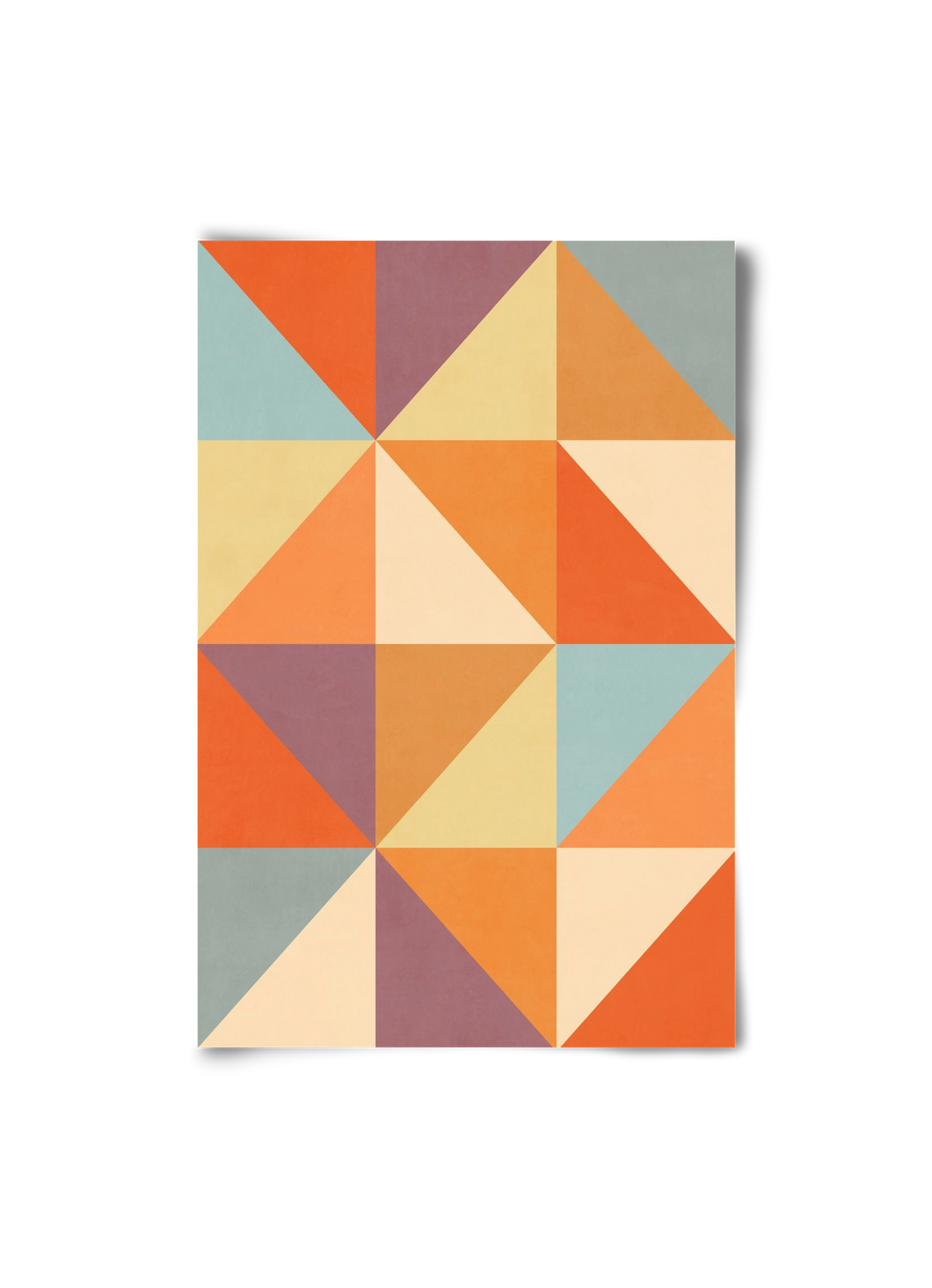 Triangle Composition 05, 20x30 cm, Keret nélkül