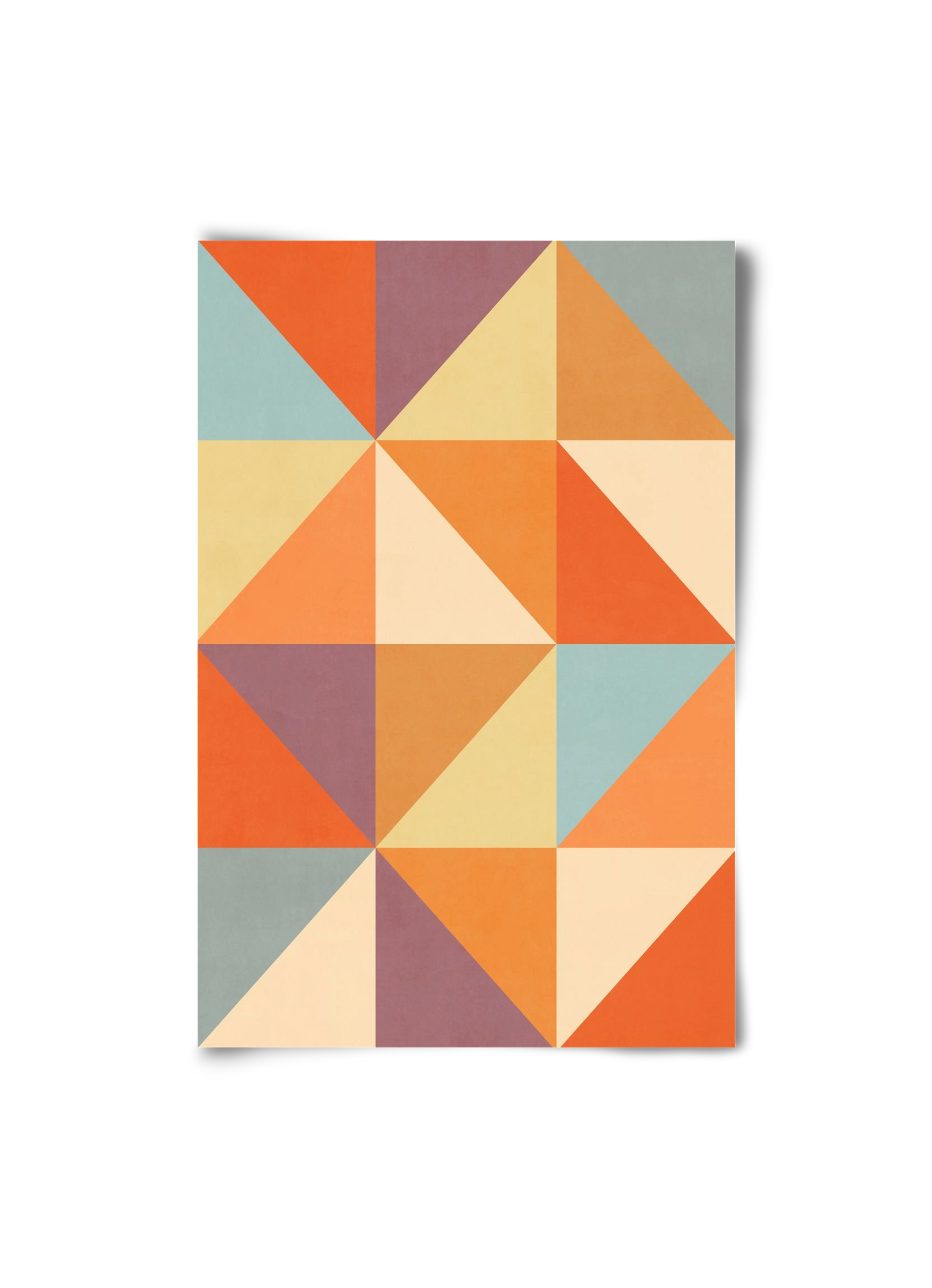 Triangle Composition 05, 20x30 cm, Keret nélkül