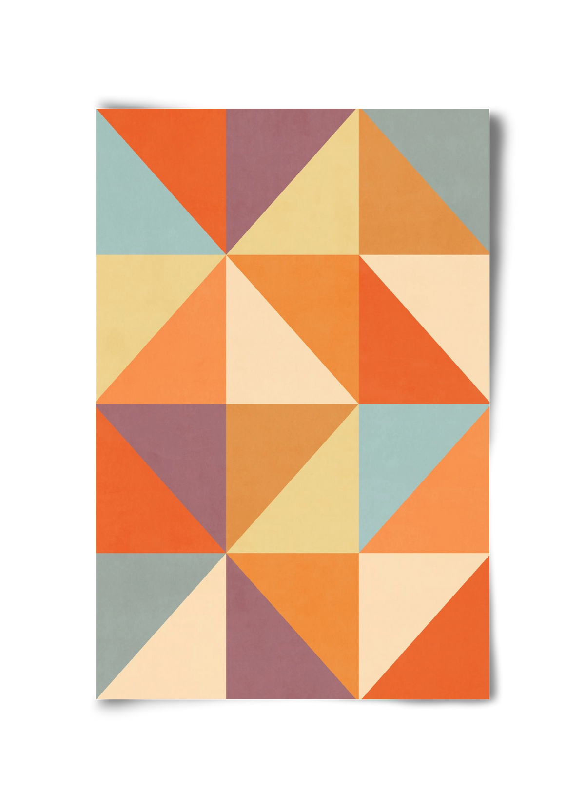 Triangle Composition 05, 30x45 cm, Keret nélkül