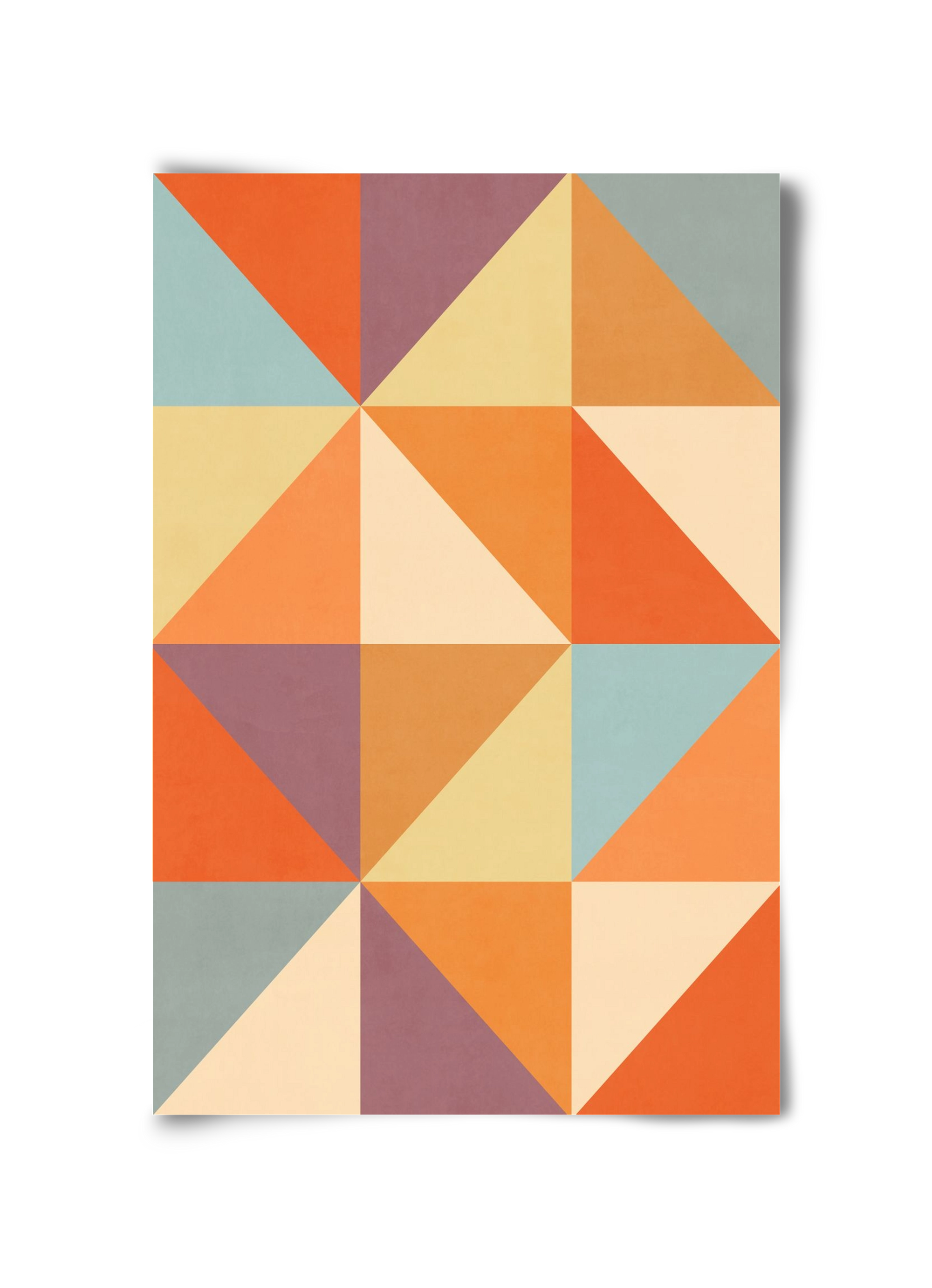 Triangle Composition 05, 30x45 cm, Keret nélkül