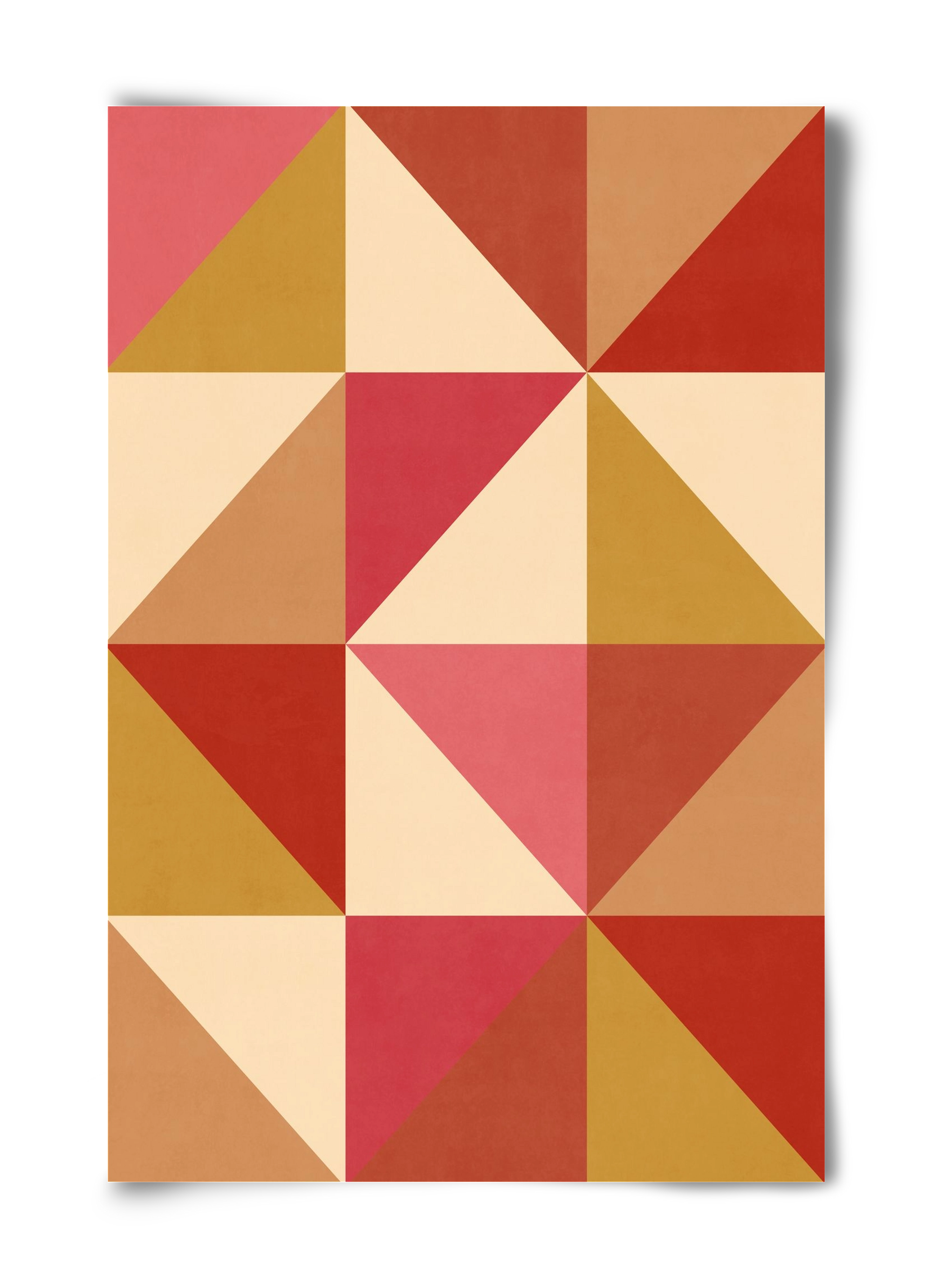 Triangle Composition 06, 40x60 cm, Keret nélkül