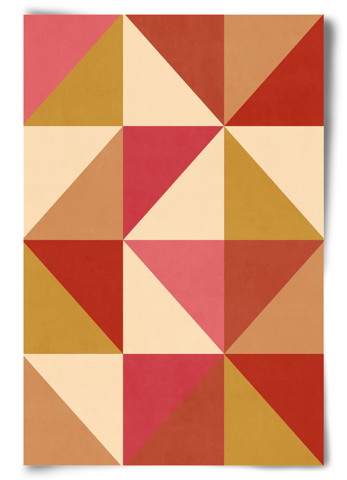 Triangle Composition 06, 60x90 cm, Keret nélkül
