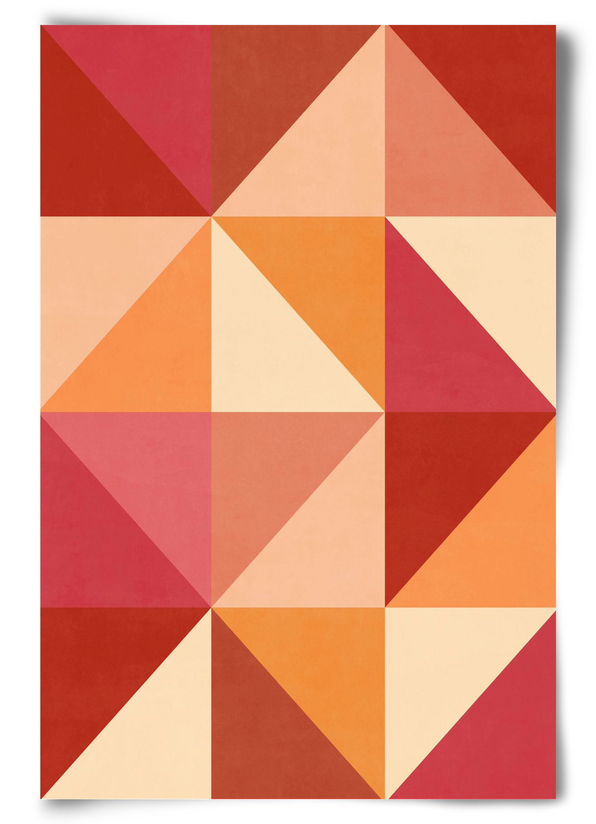 Triangle Composition 07, 60x90 cm, Keret nélkül