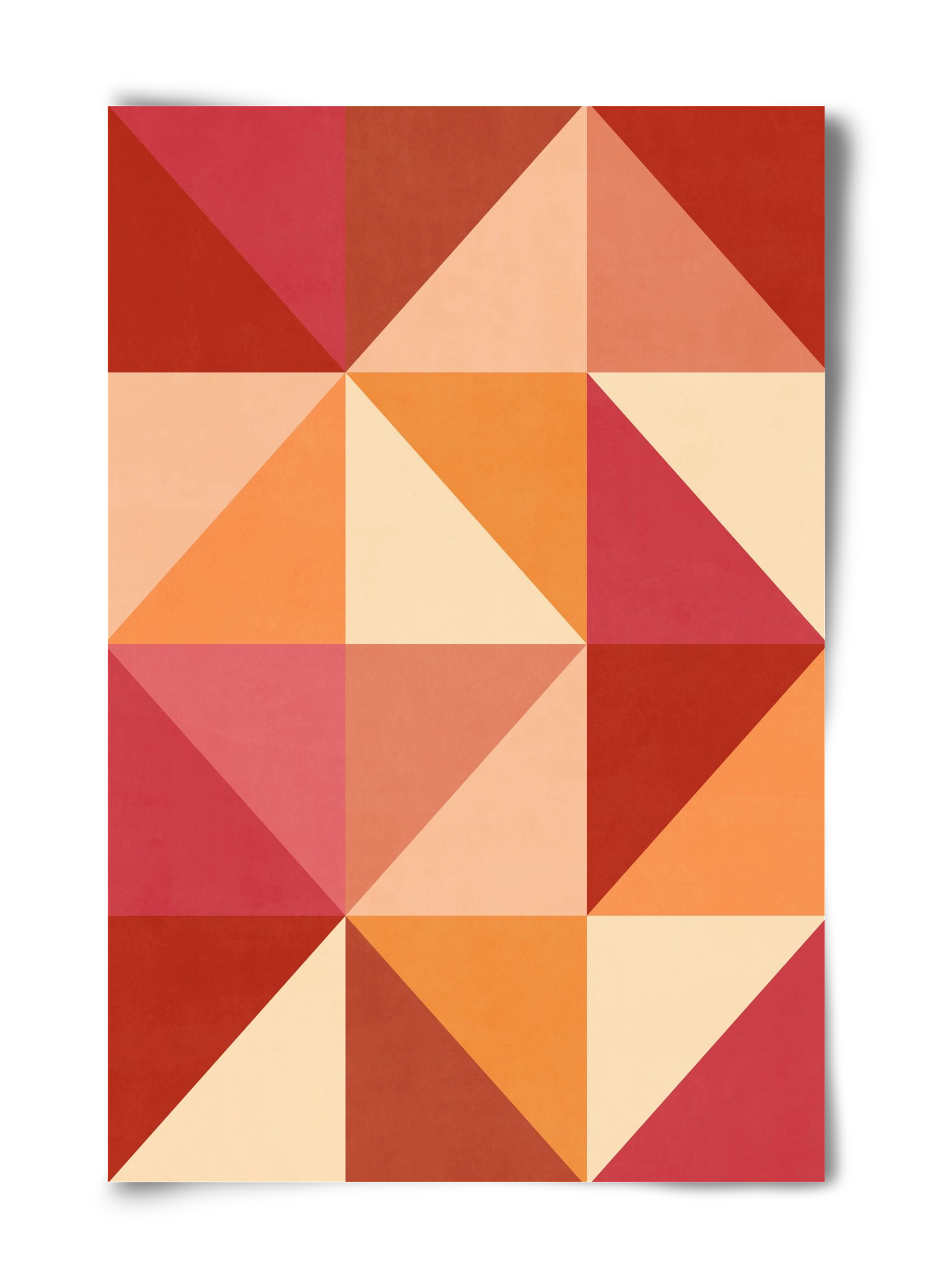 Triangle Composition 07, 40x60 cm, Keret nélkül