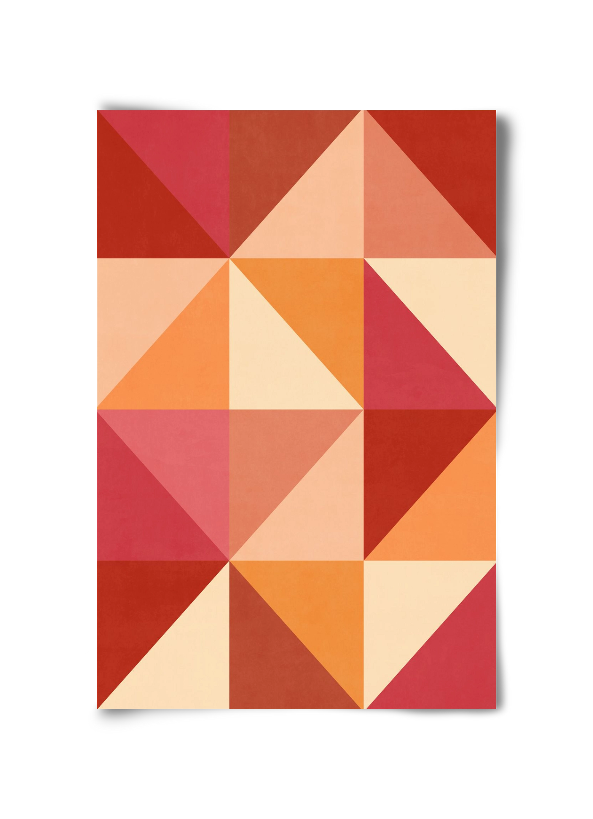 Triangle Composition 07, 30x45 cm, Keret nélkül