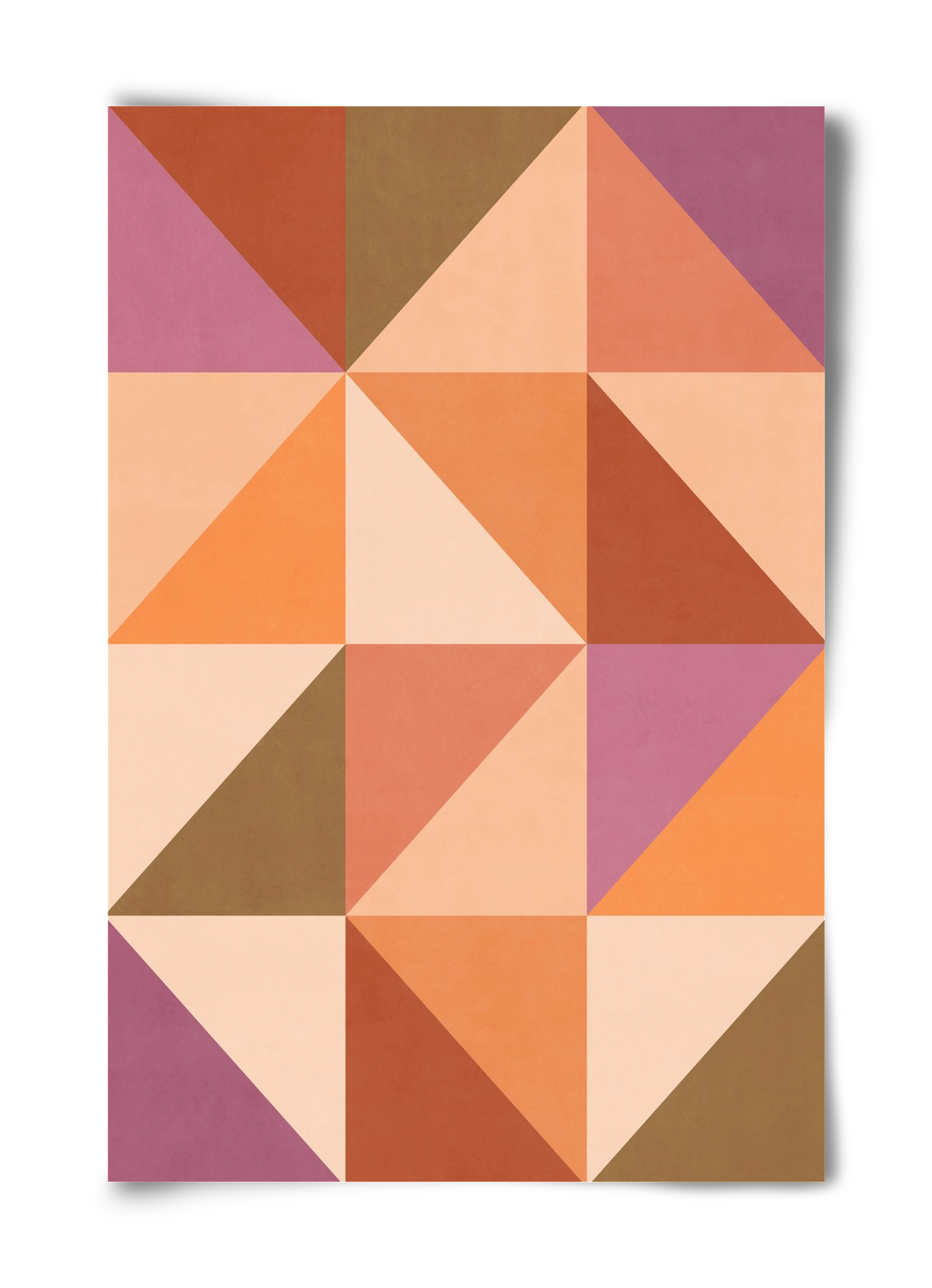 Triangle Composition 08, 40x60 cm, Keret nélkül